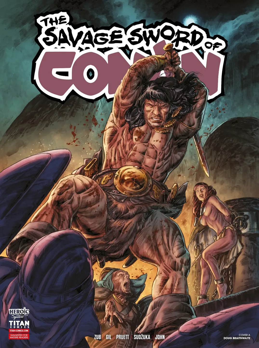 The Savage Sword of Conan (2024) Issue #14 cover