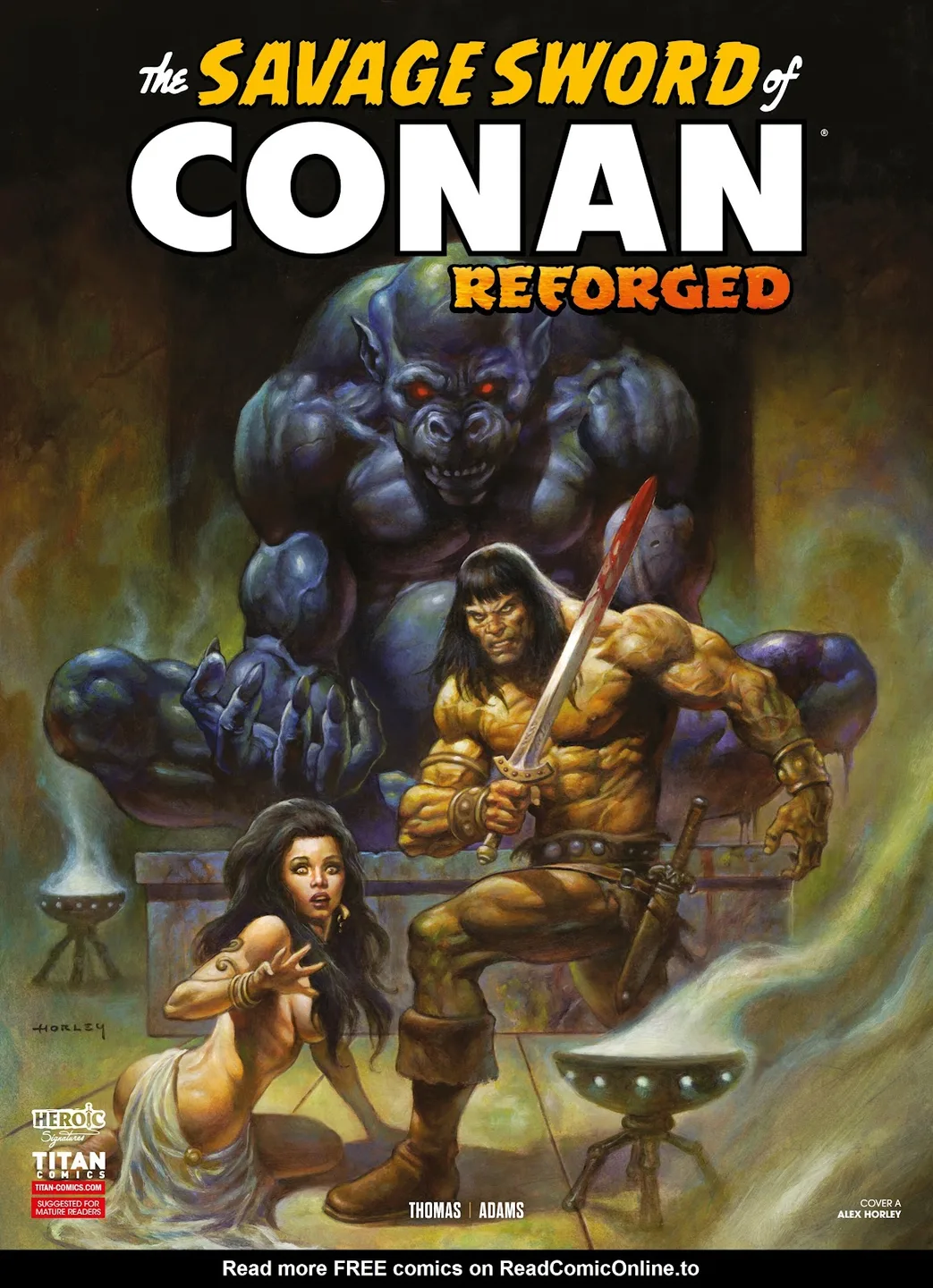 The Savage Sword of Conan: Reforged Issue #3 cover