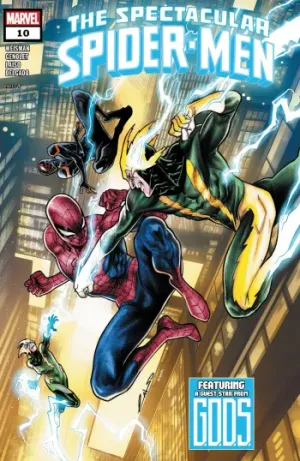 The Spectacular Spider-Men Issue #10 cover
