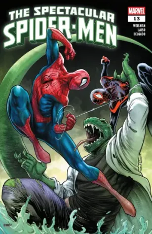 The Spectacular Spider-Men Issue #13 cover