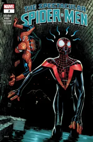 The Spectacular Spider-Men Issue #2 cover