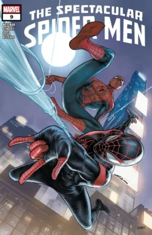 The Spectacular Spider-Men Issue #9 cover