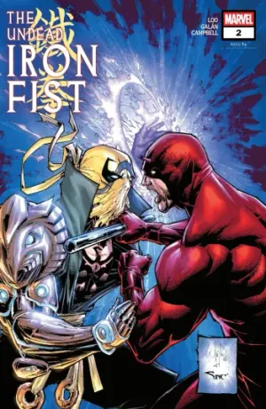 The Undead Iron Fist Issue #2 cover