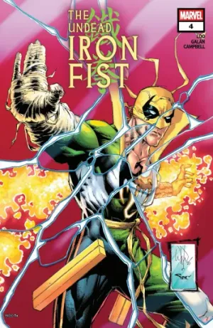 The Undead Iron Fist Issue #4 cover