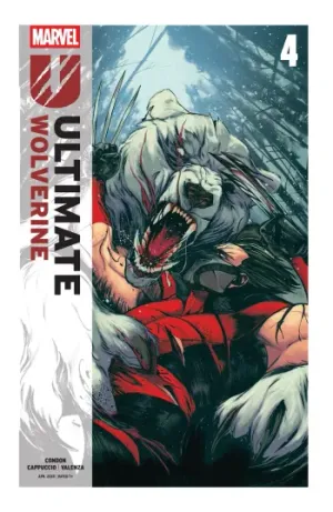 Ultimate Wolverine Issue #4 cover