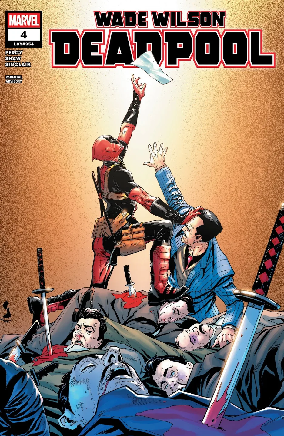 Wade Wilson: Deadpool Issue #4 cover