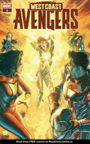 West Coast Avengers (2024) Issue #2 cover