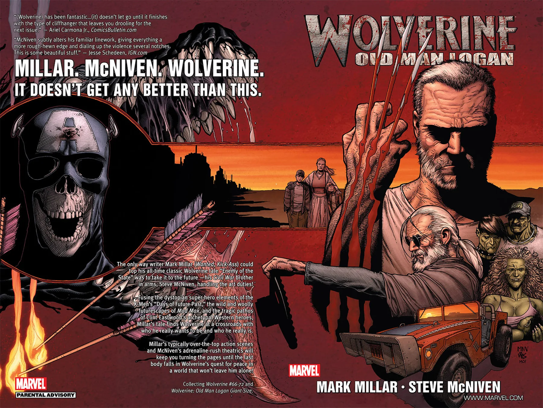 Wolverine: Old Man Logan Full cover