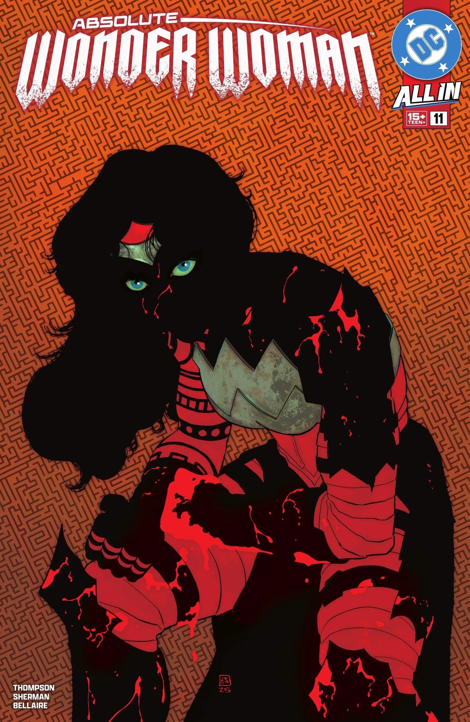 Absolute Wonder Woman Issue #11 cover
