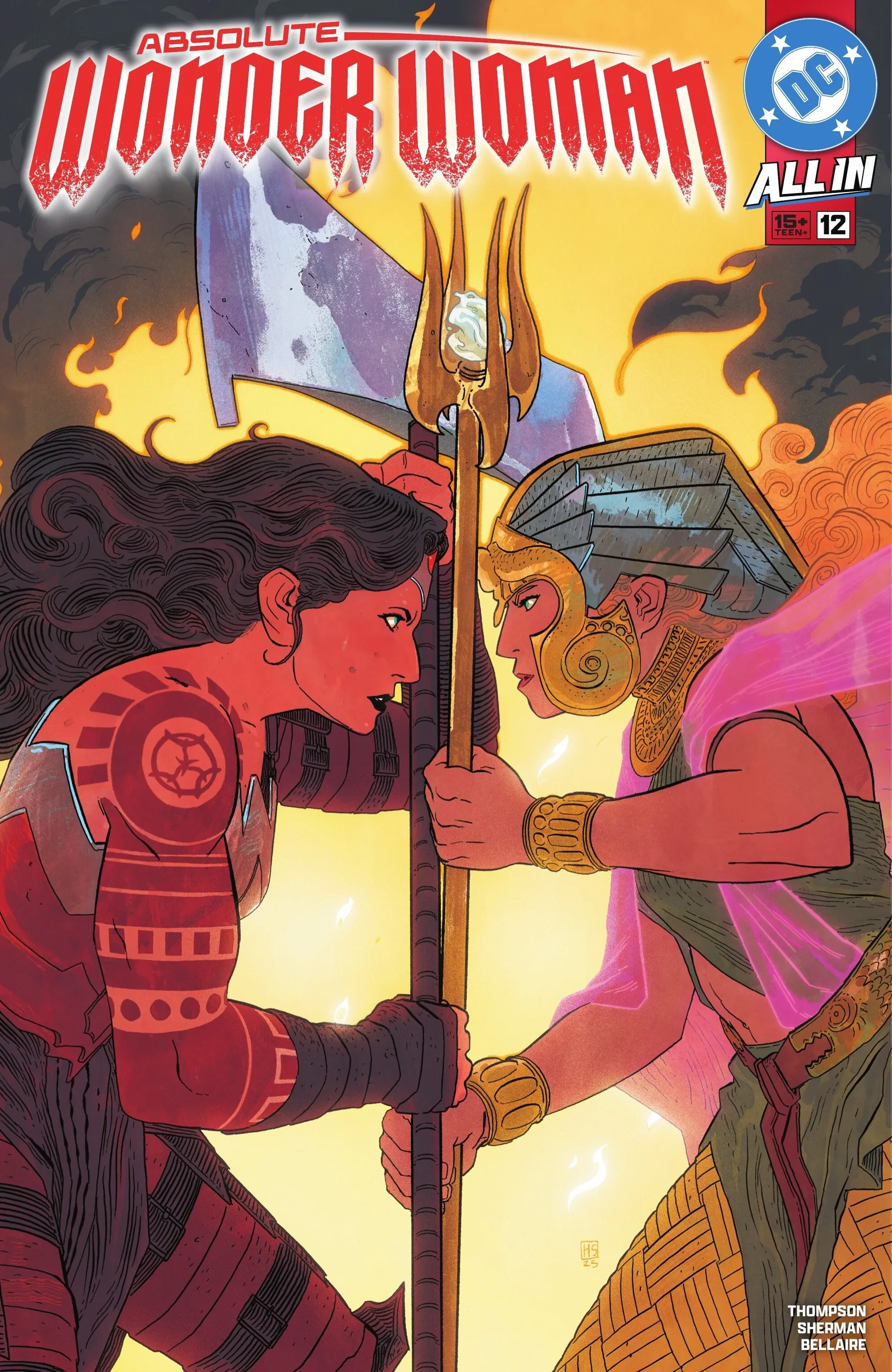 Absolute Wonder Woman Issue #12 cover