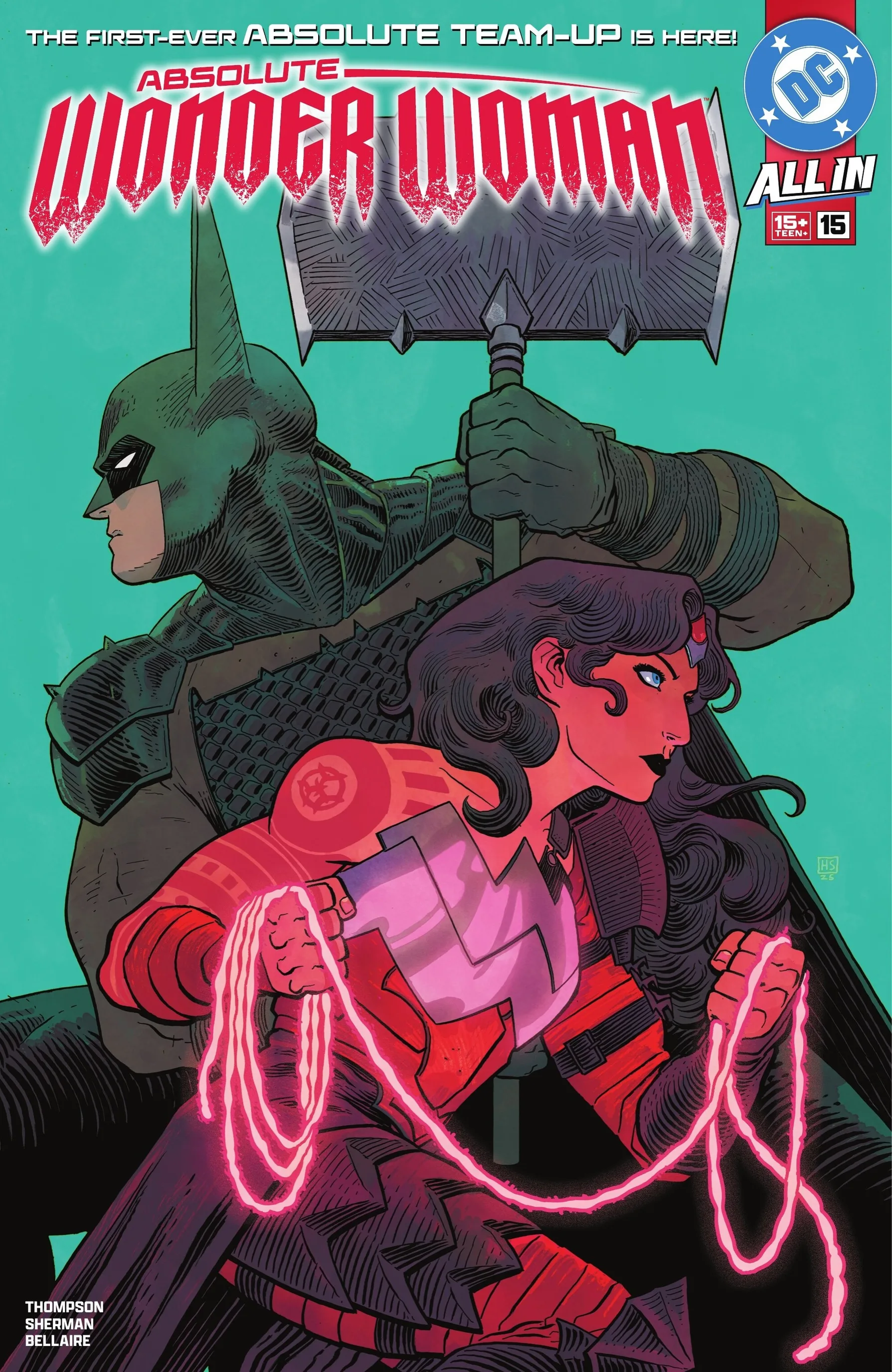 Absolute Wonder Woman Issue #15 cover