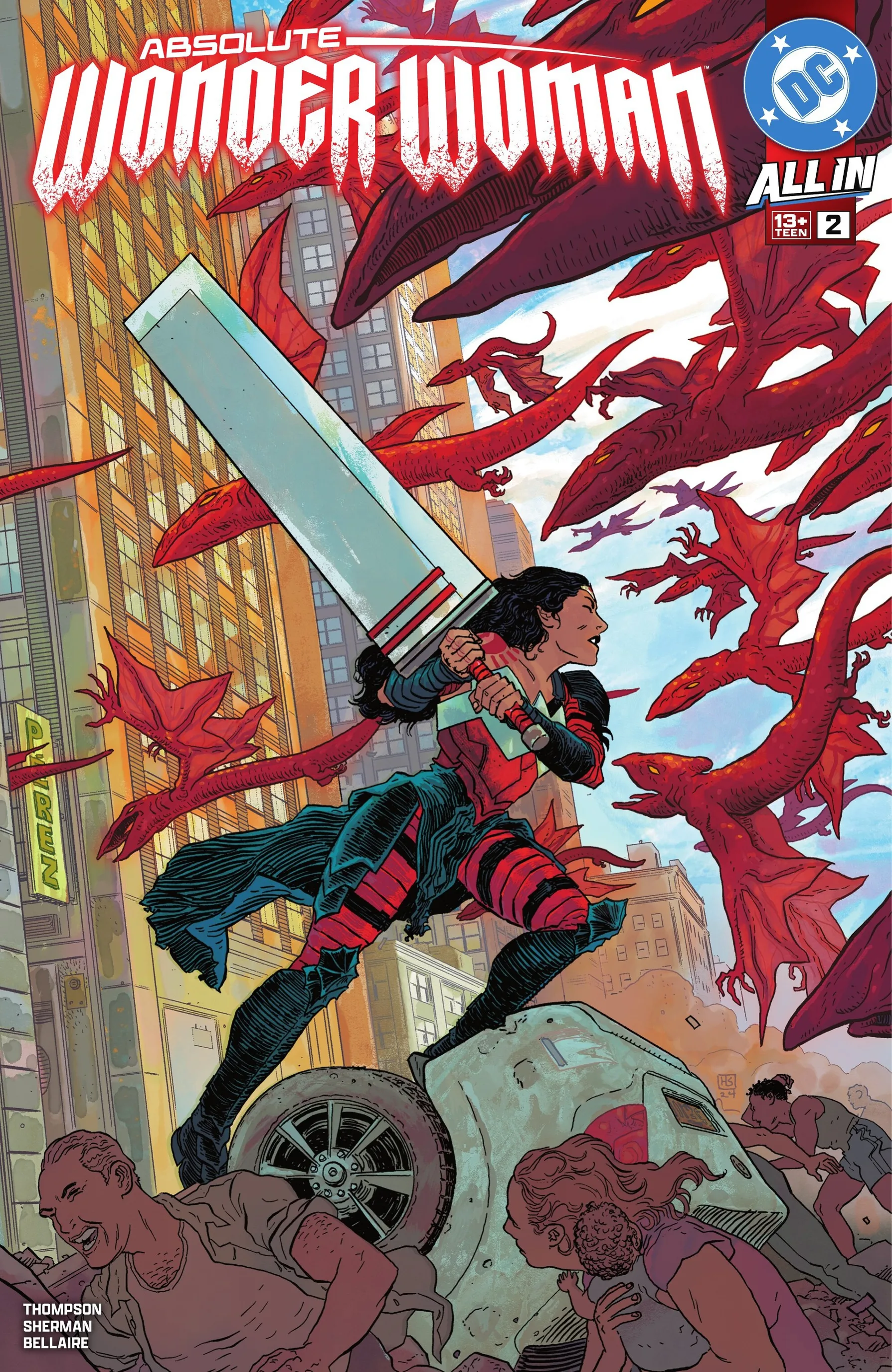 Absolute Wonder Woman Issue #2 cover