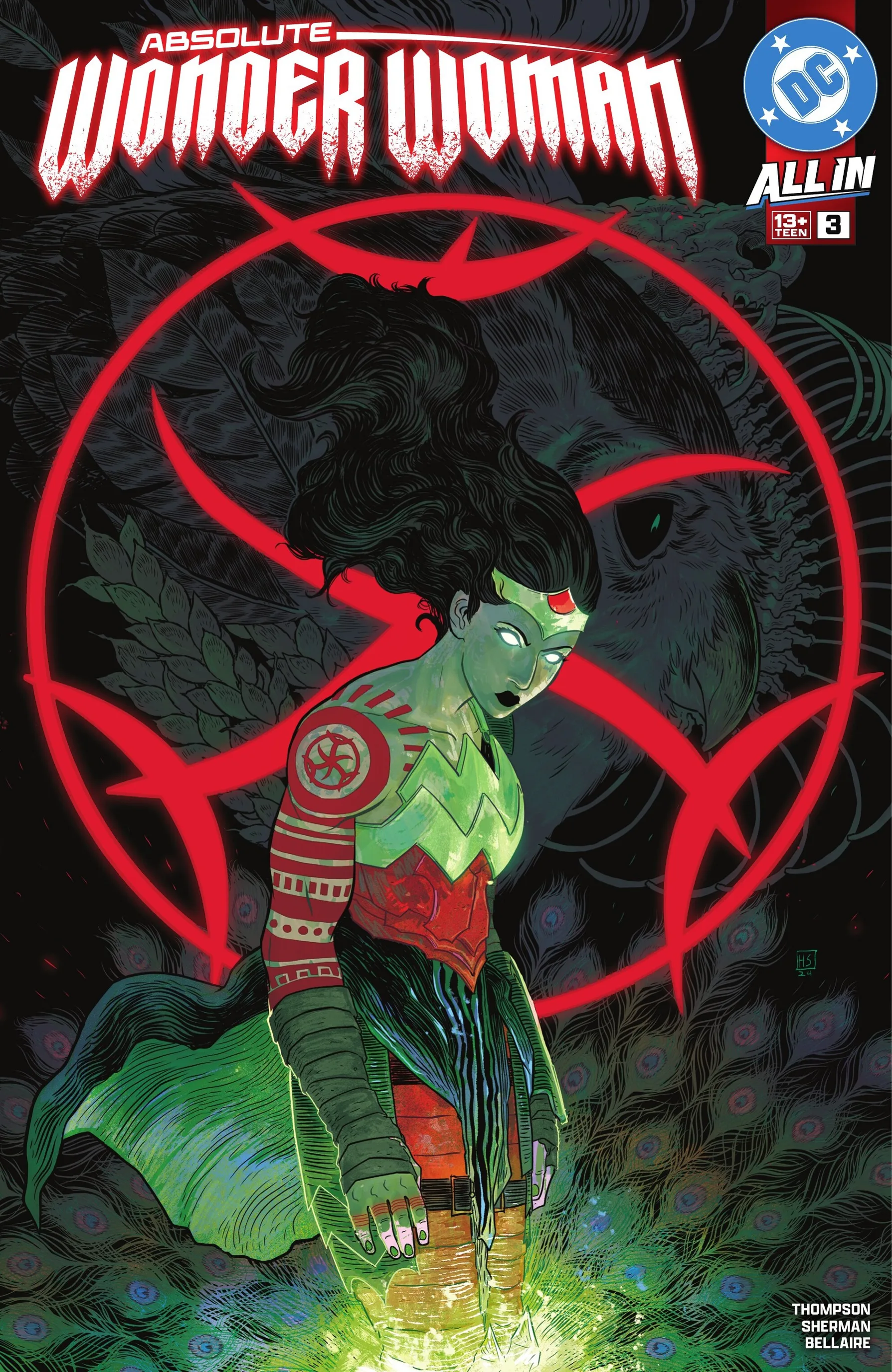 Absolute Wonder Woman Issue #3 cover