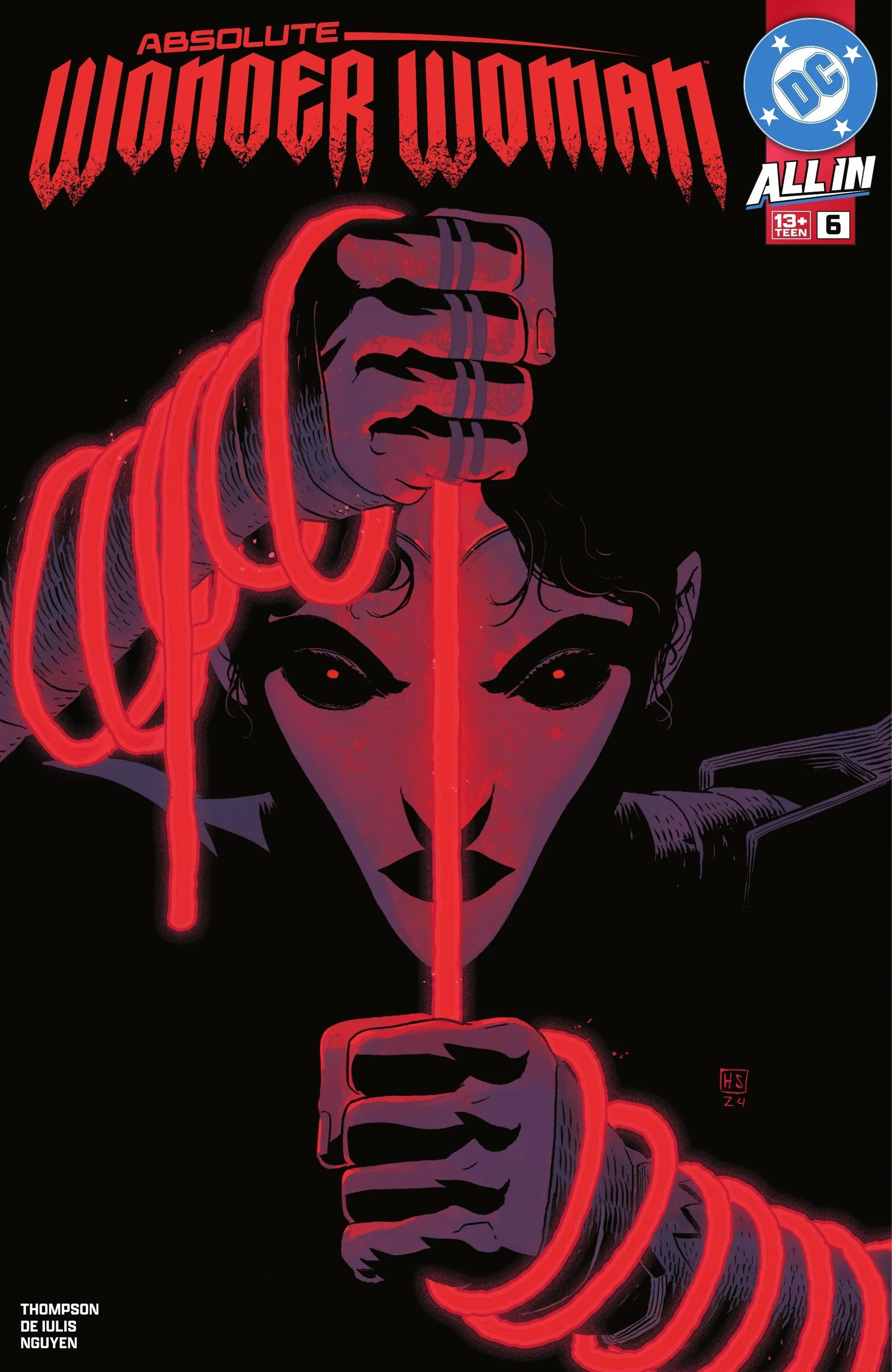 Absolute Wonder Woman Issue #6 cover