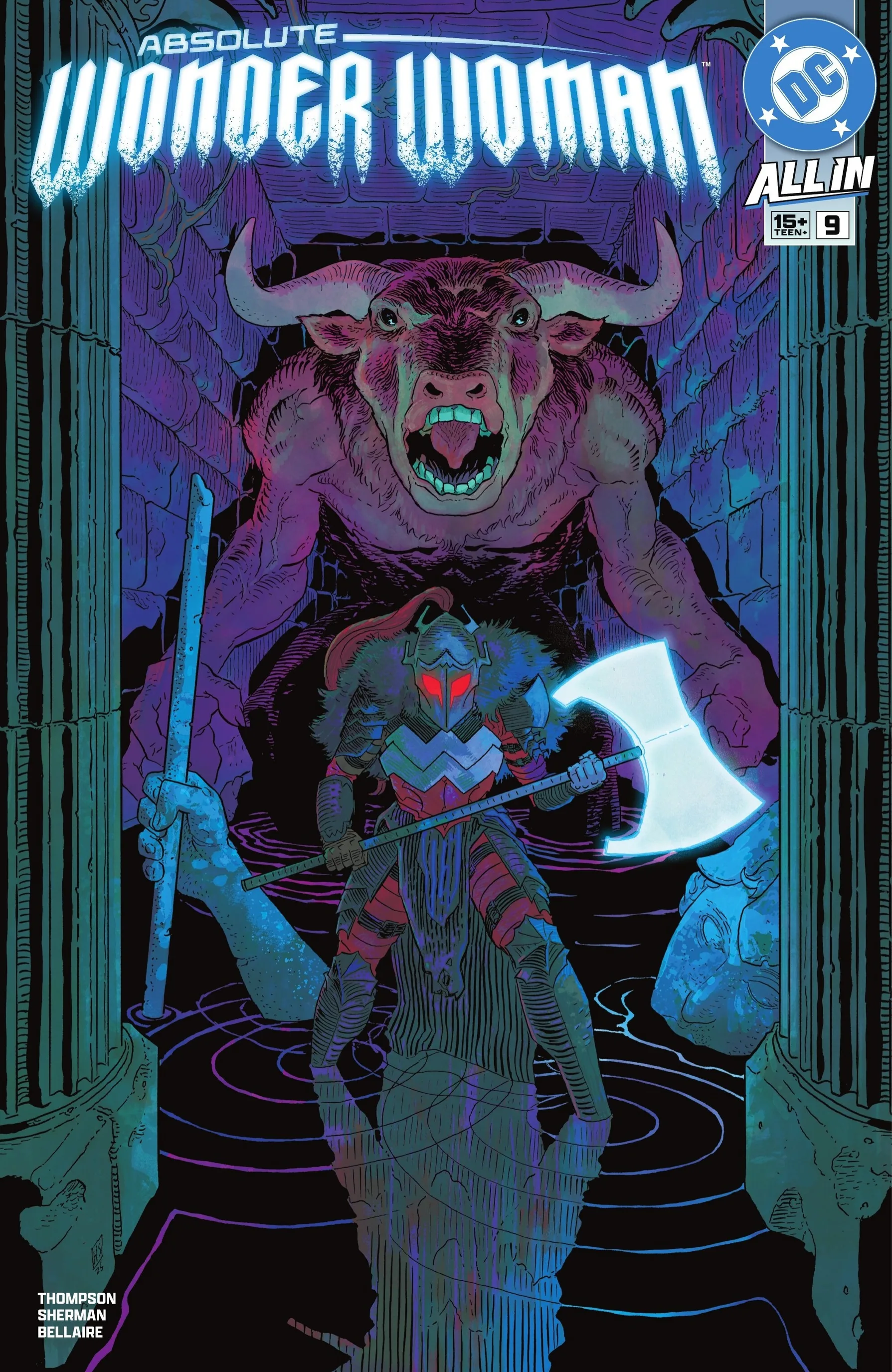 Absolute Wonder Woman Issue #9 cover