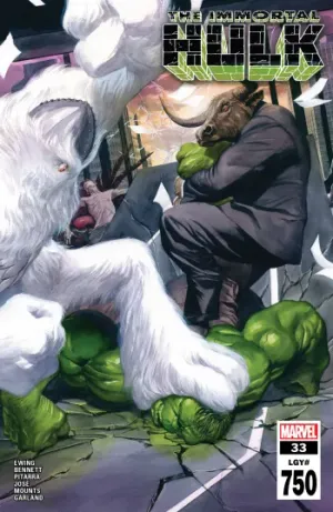 Immortal Hulk (2018-) #33 cover