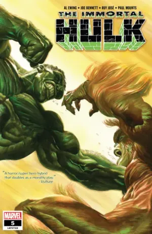 Immortal Hulk (2018-) #5 cover