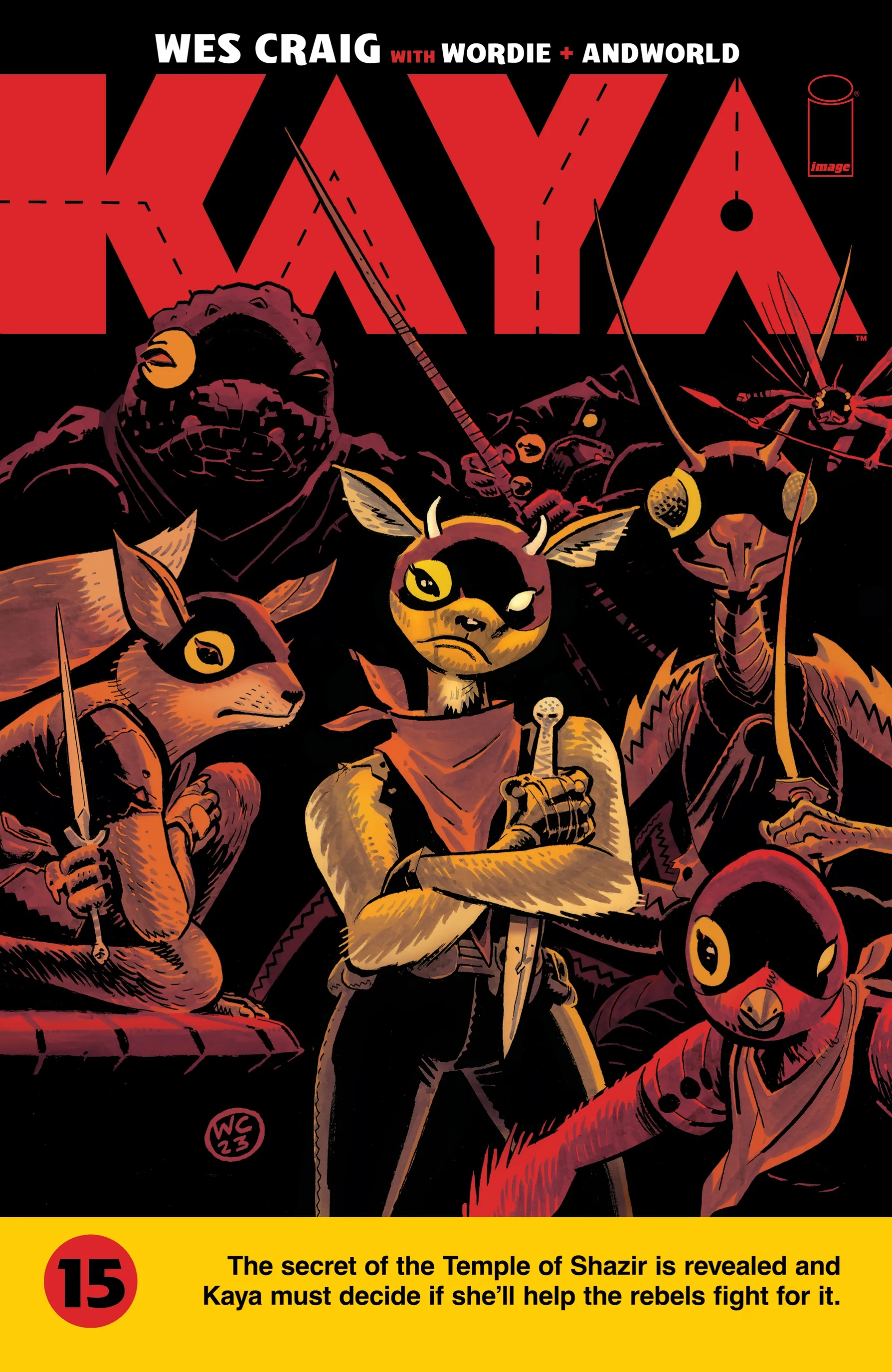 Kaya (2022-) #15 cover