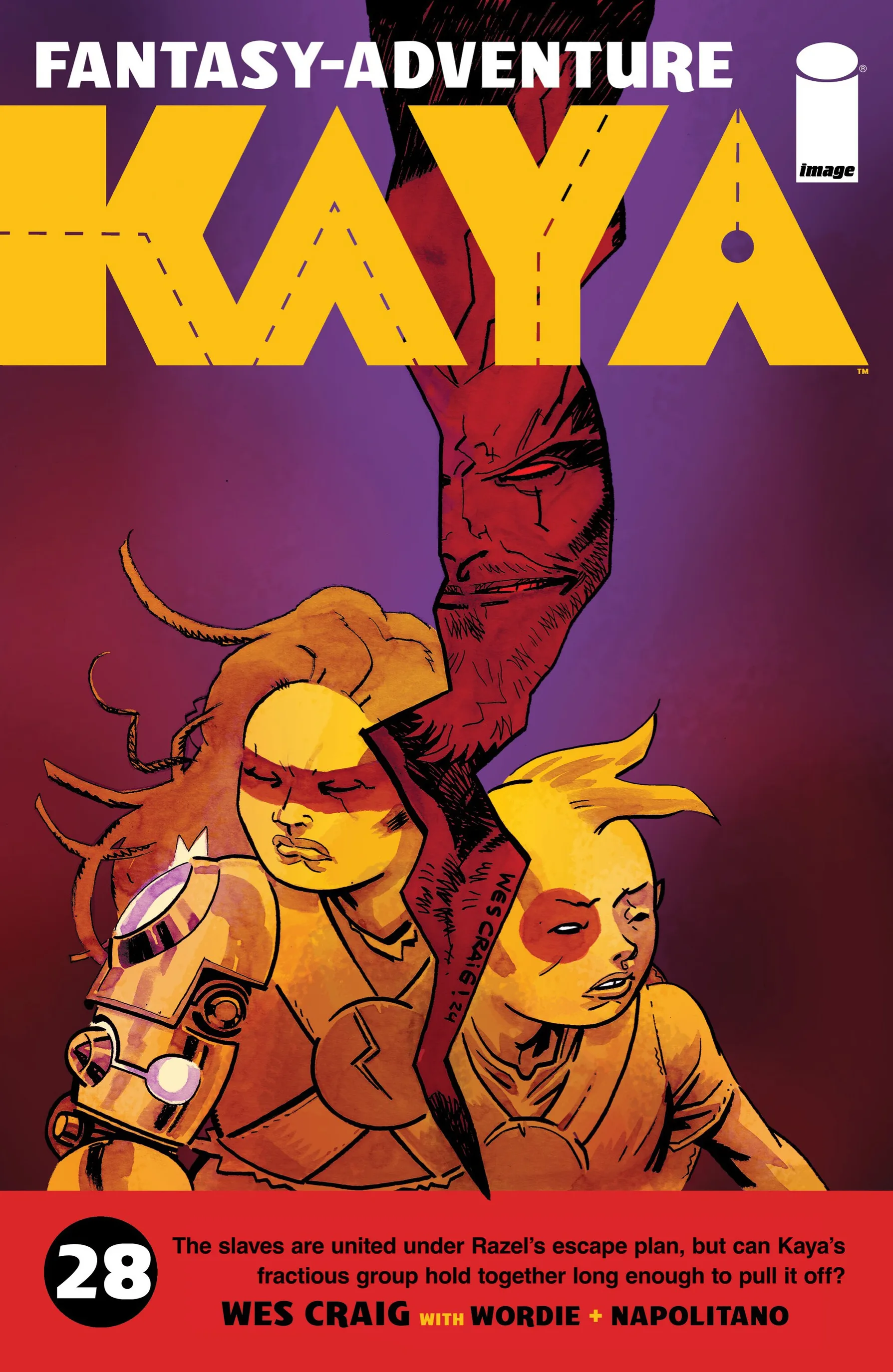 Kaya (2022-) #28 cover