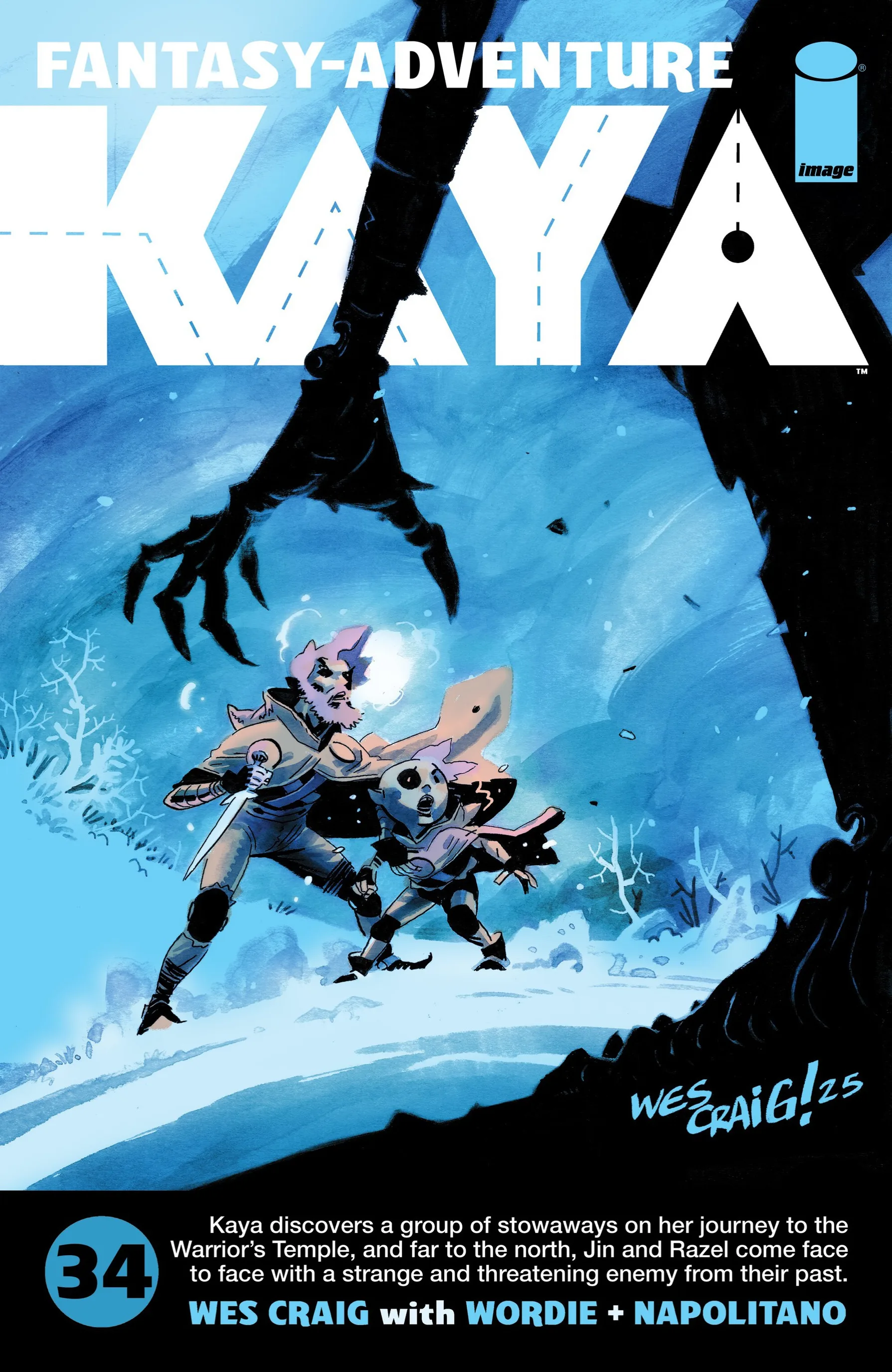 Kaya (2022-) #34 cover
