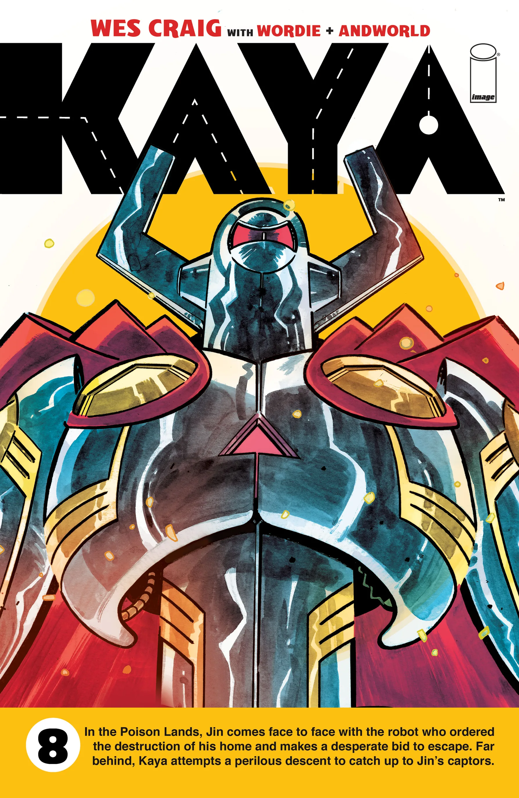 Kaya (2022-) #8 cover