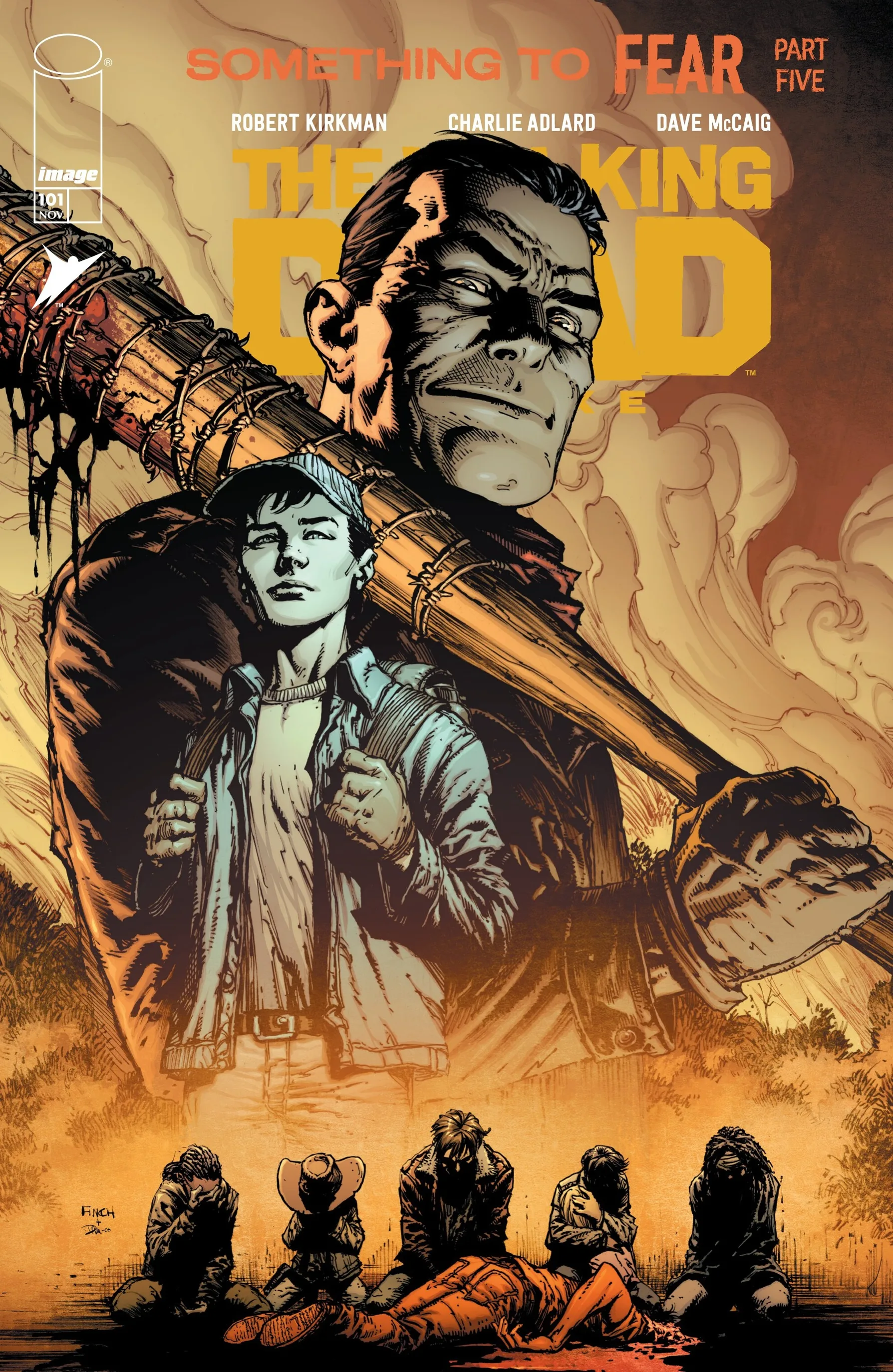 The Walking Dead Deluxe (2020-) #101 cover