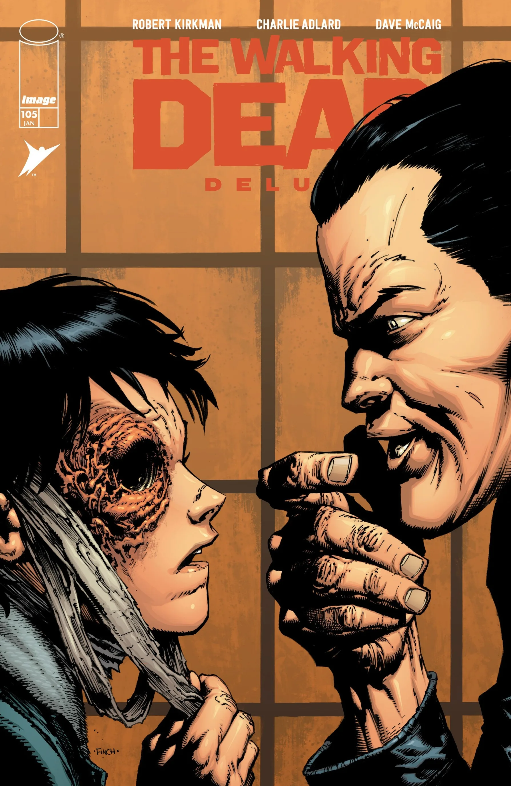 The Walking Dead Deluxe (2020-) #105 cover