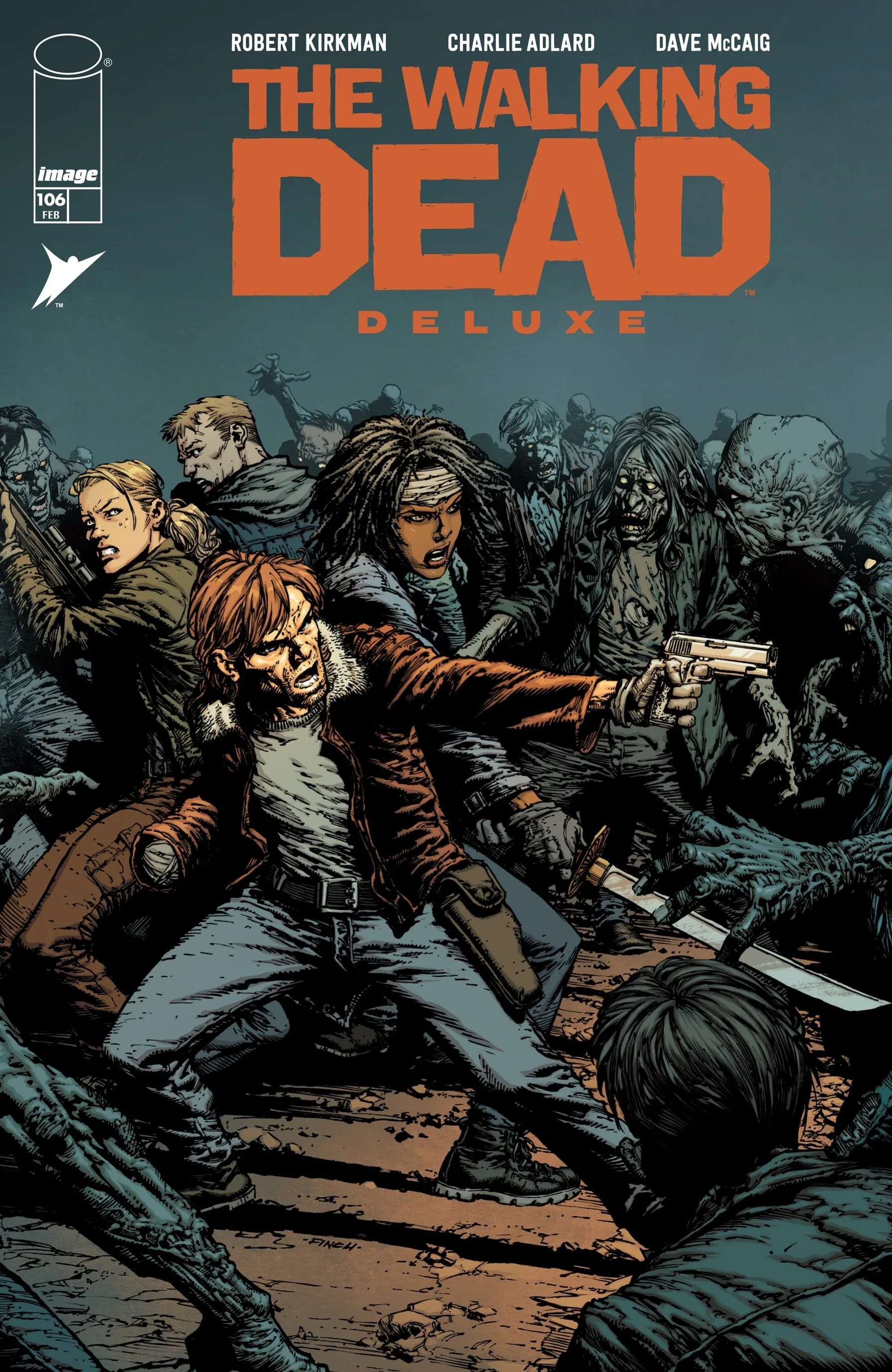 The Walking Dead Deluxe (2020-) #106 cover