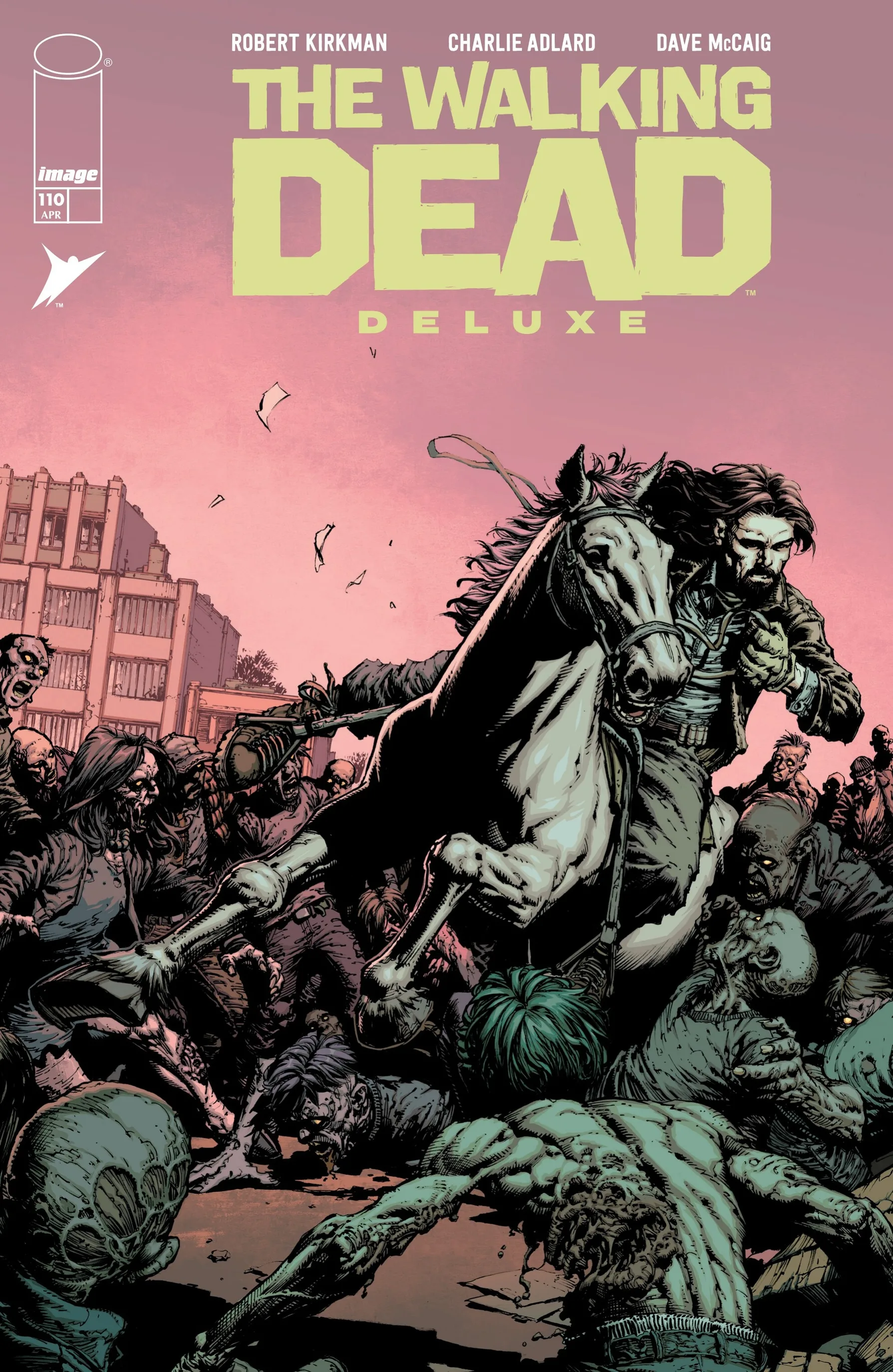 The Walking Dead Deluxe (2020-) #110 cover