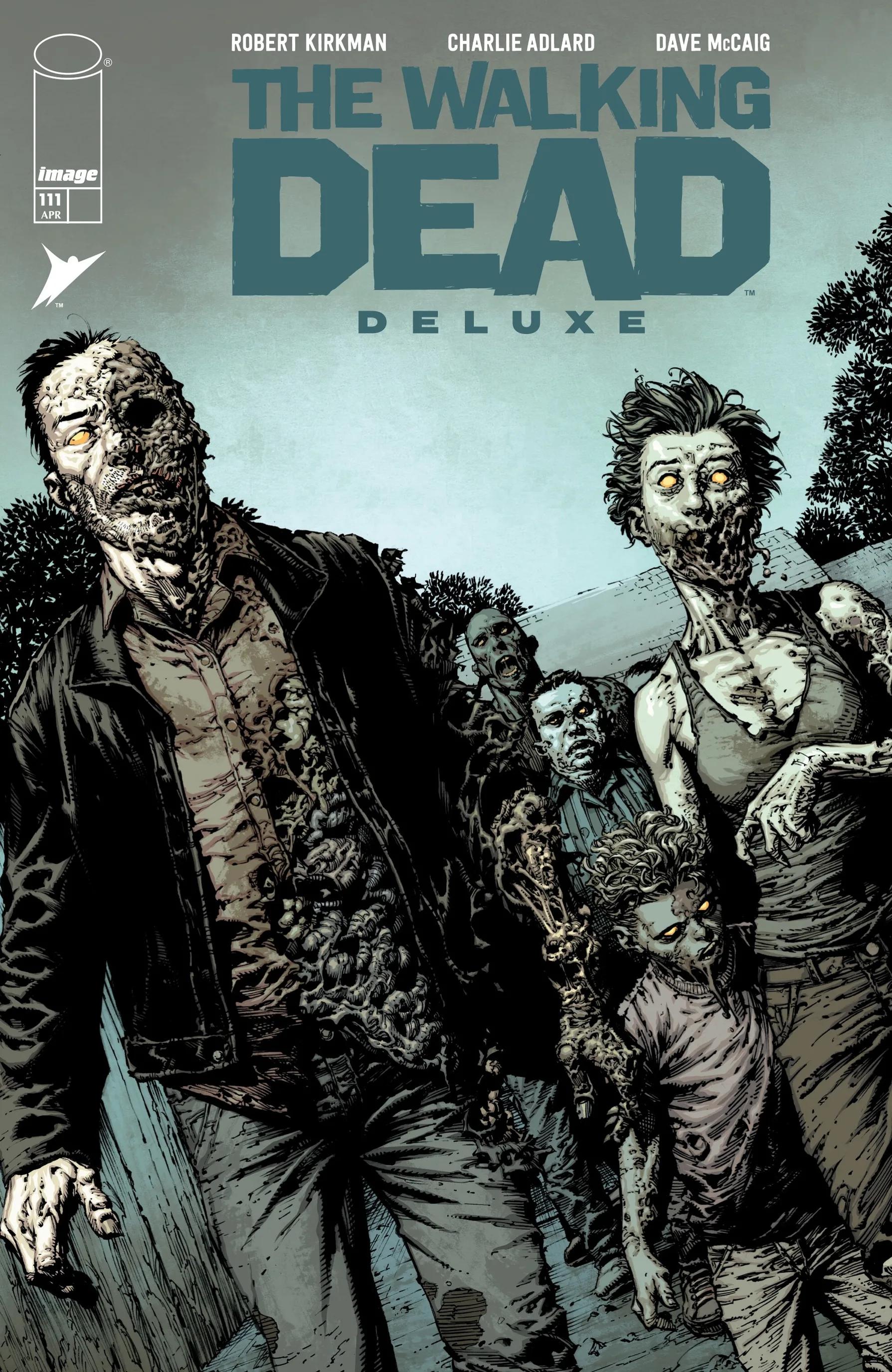 The Walking Dead Deluxe (2020-) #111 cover
