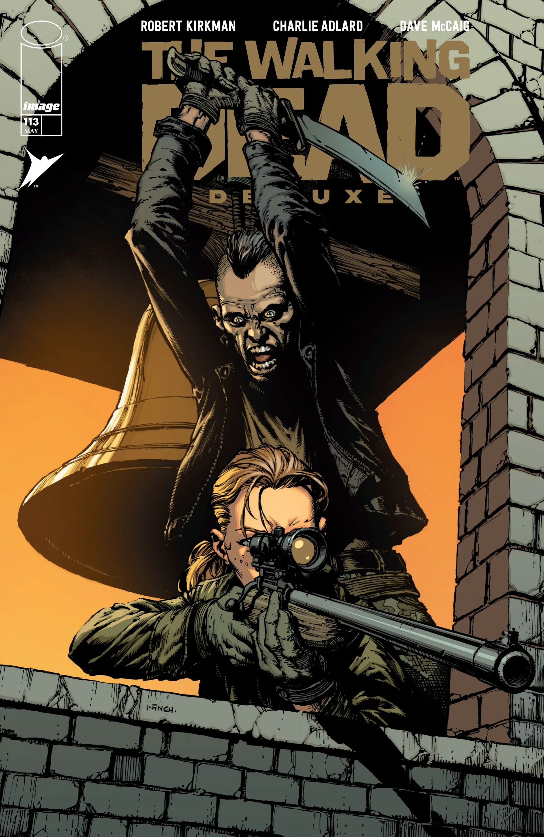 The Walking Dead Deluxe (2020-) #113 cover