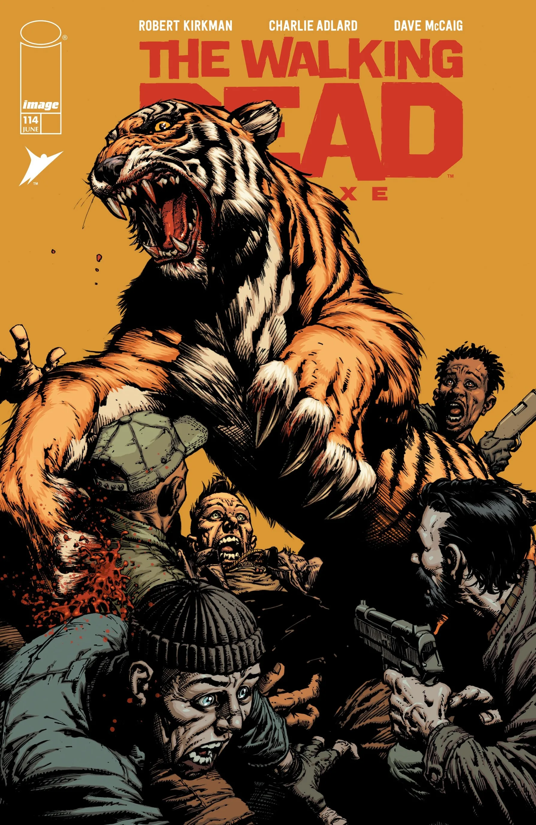 The Walking Dead Deluxe (2020-) #114 cover