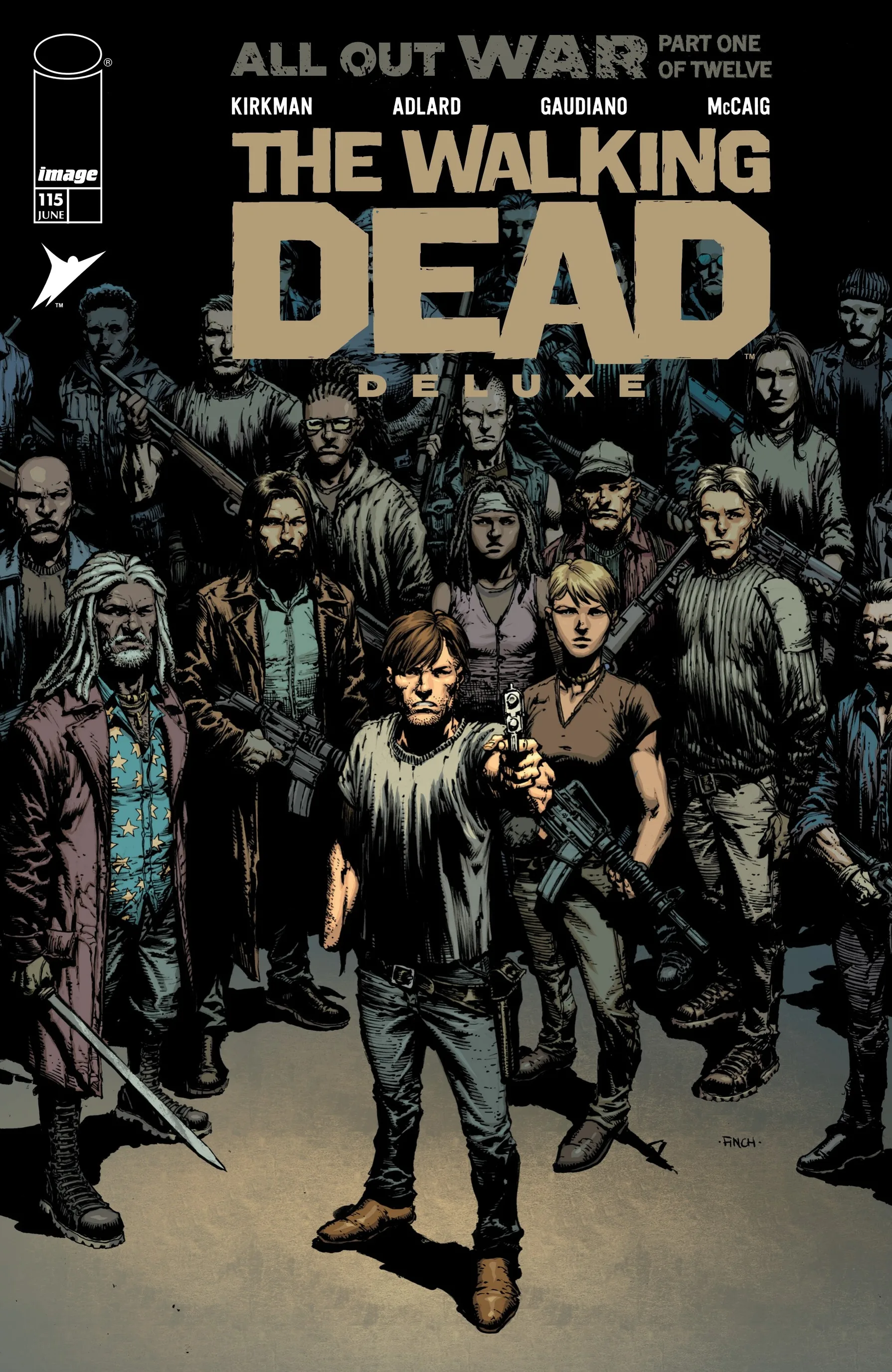 The Walking Dead Deluxe (2020-) #115 cover