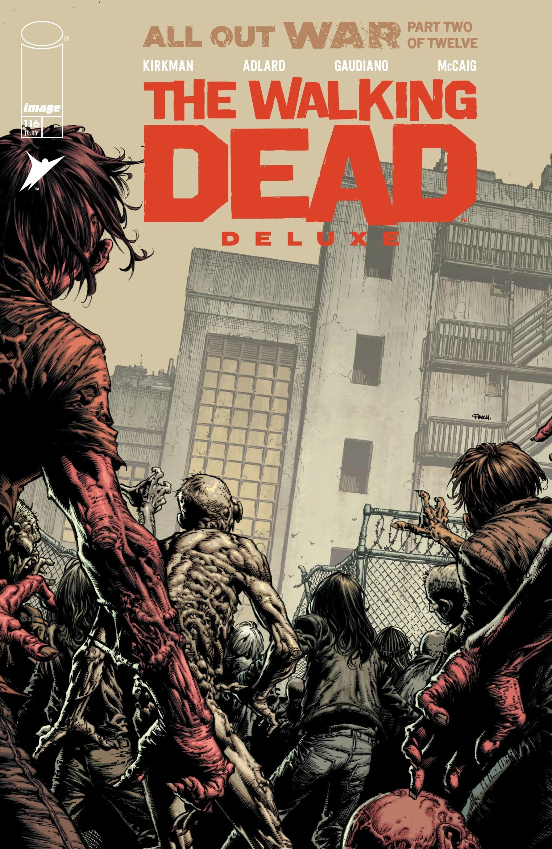 The Walking Dead Deluxe (2020-) #116 cover