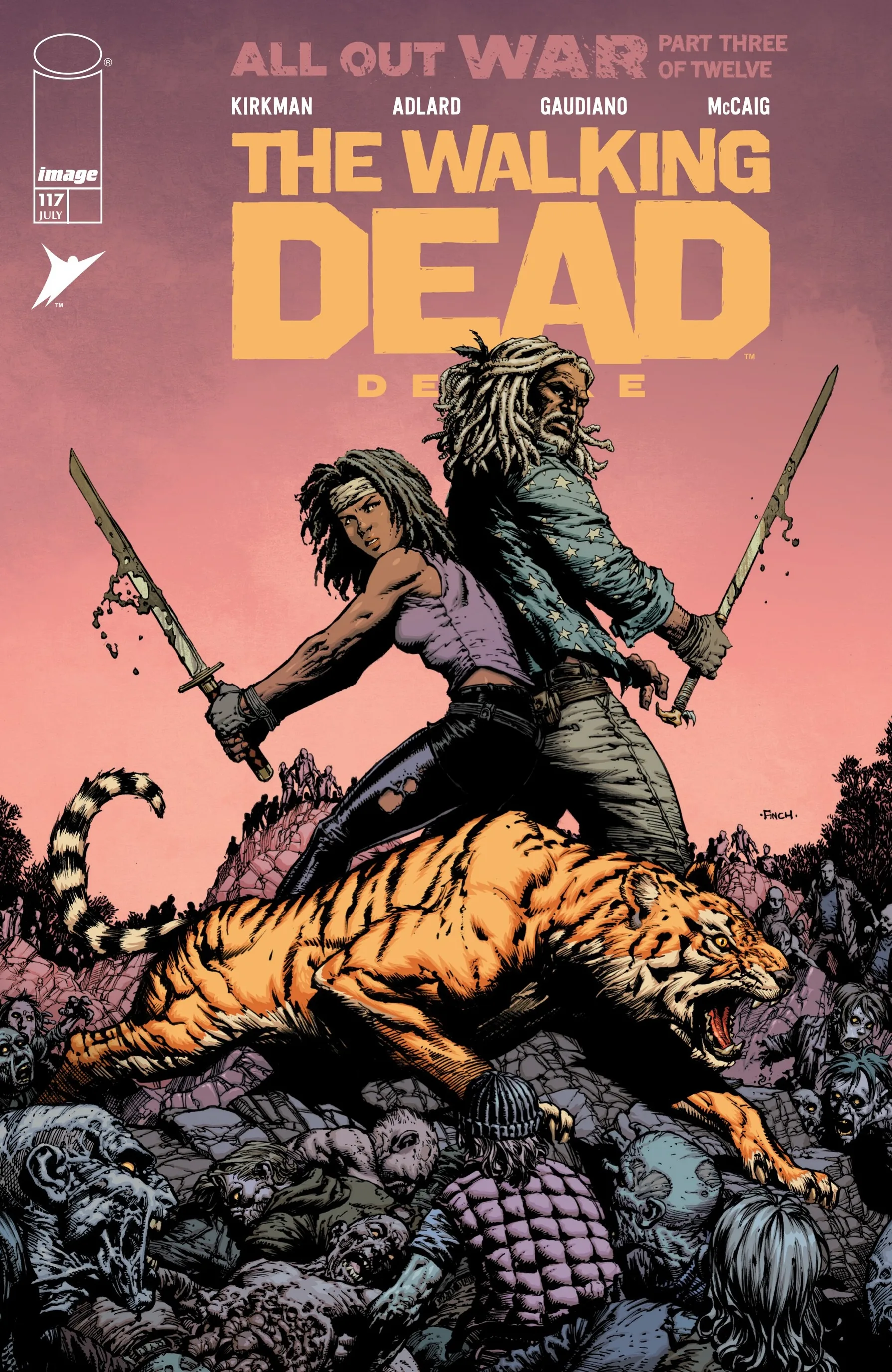 The Walking Dead Deluxe (2020-) #117 cover