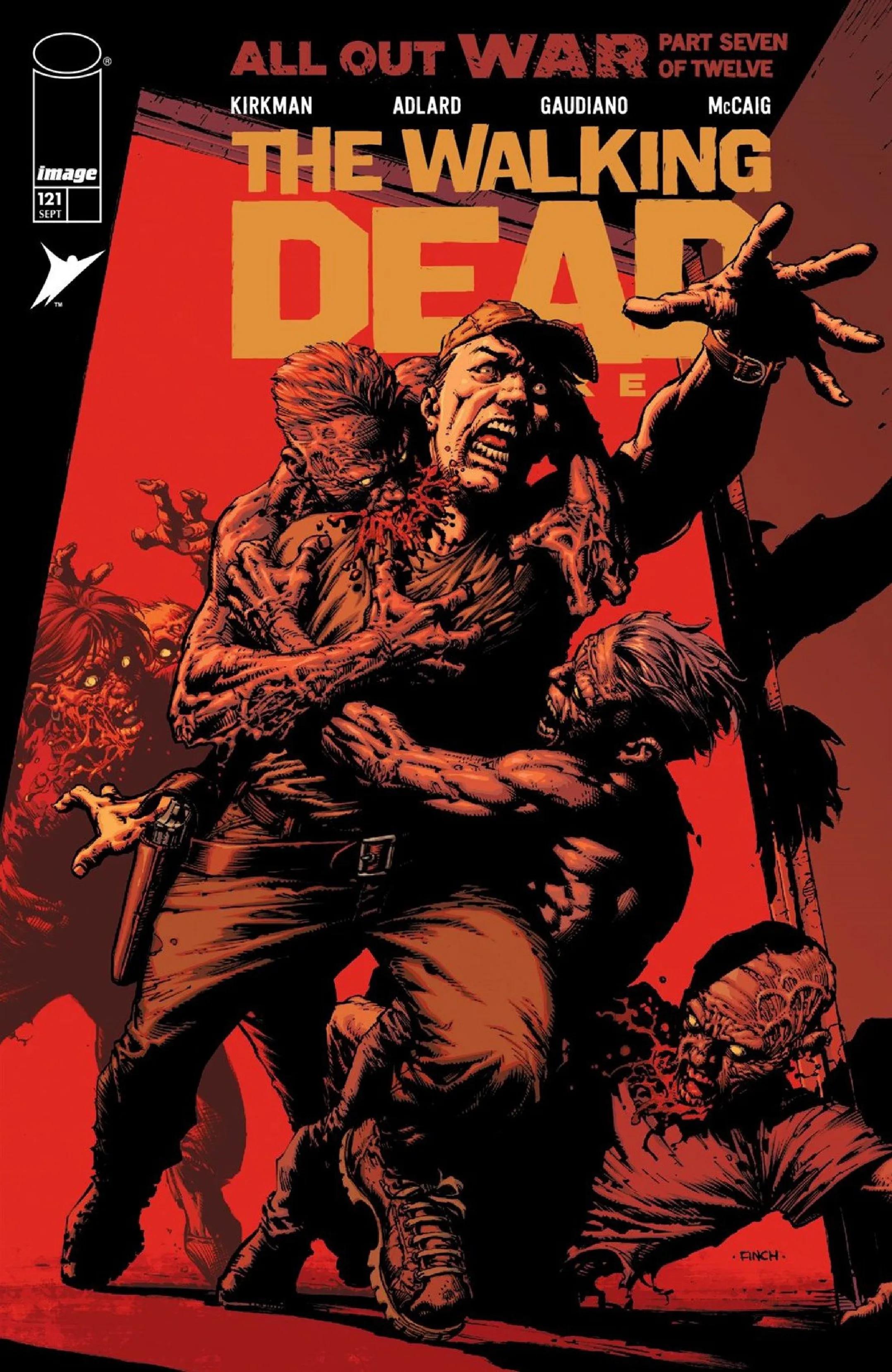 The Walking Dead Deluxe (2020-) #121 cover