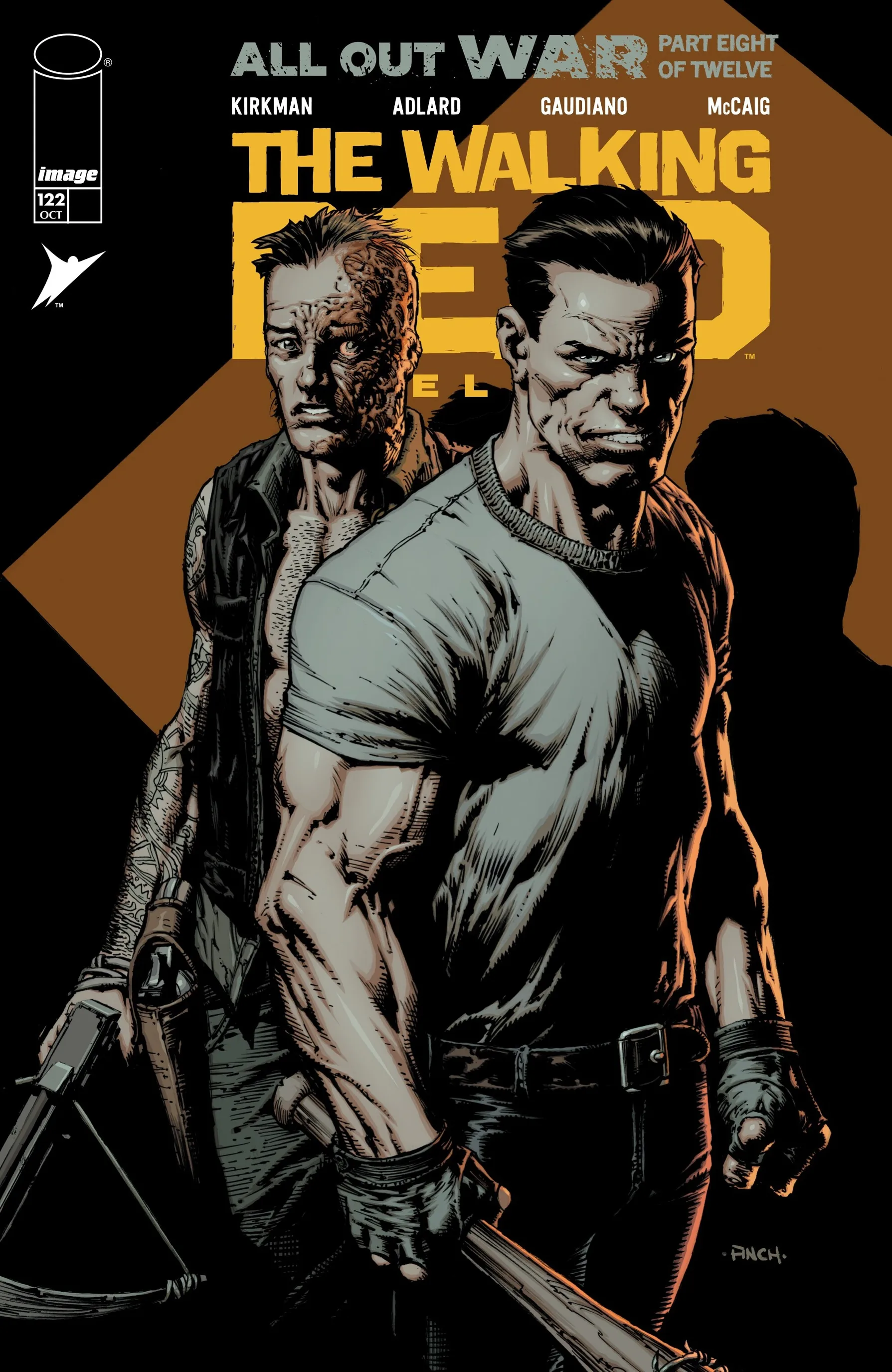 The Walking Dead Deluxe (2020-) #122 cover