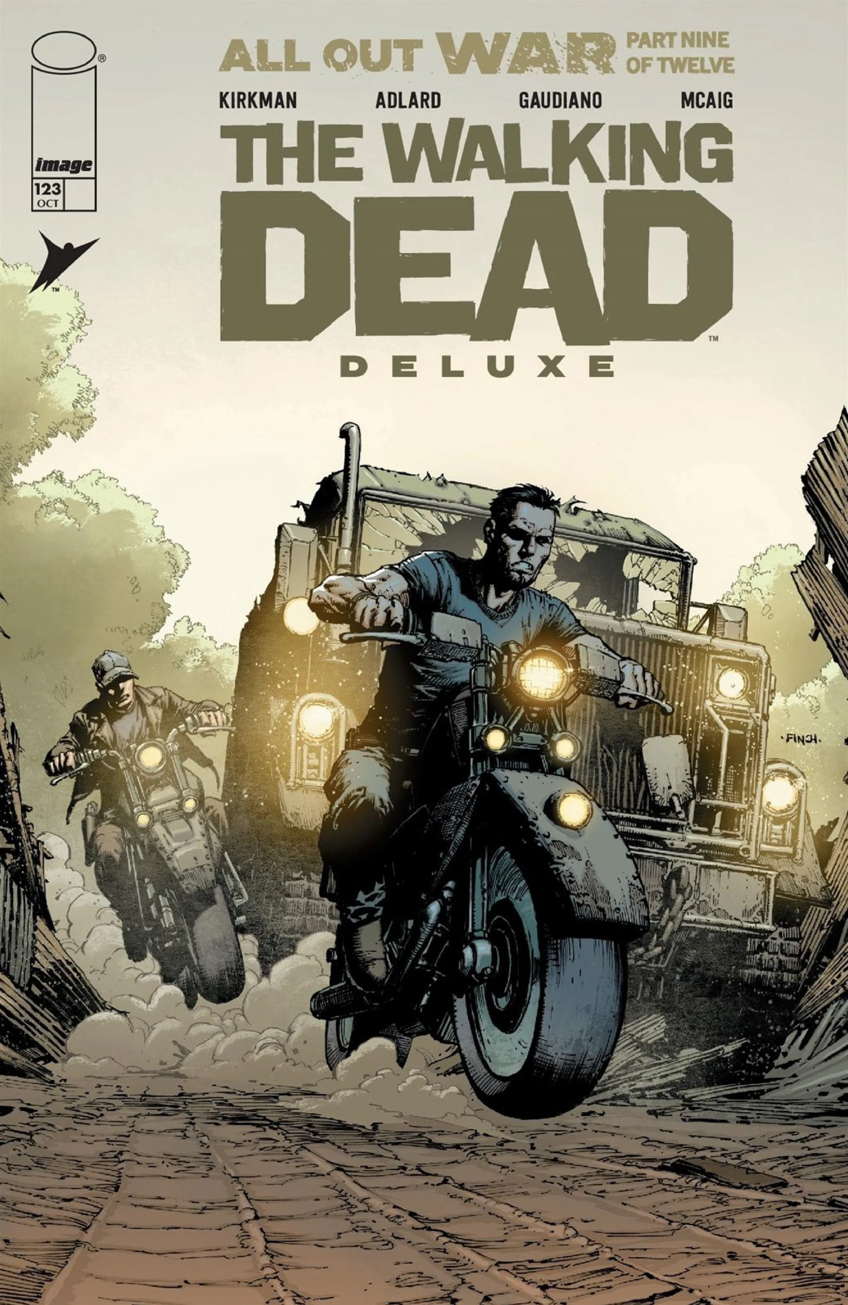 The Walking Dead Deluxe (2020-) #123 cover