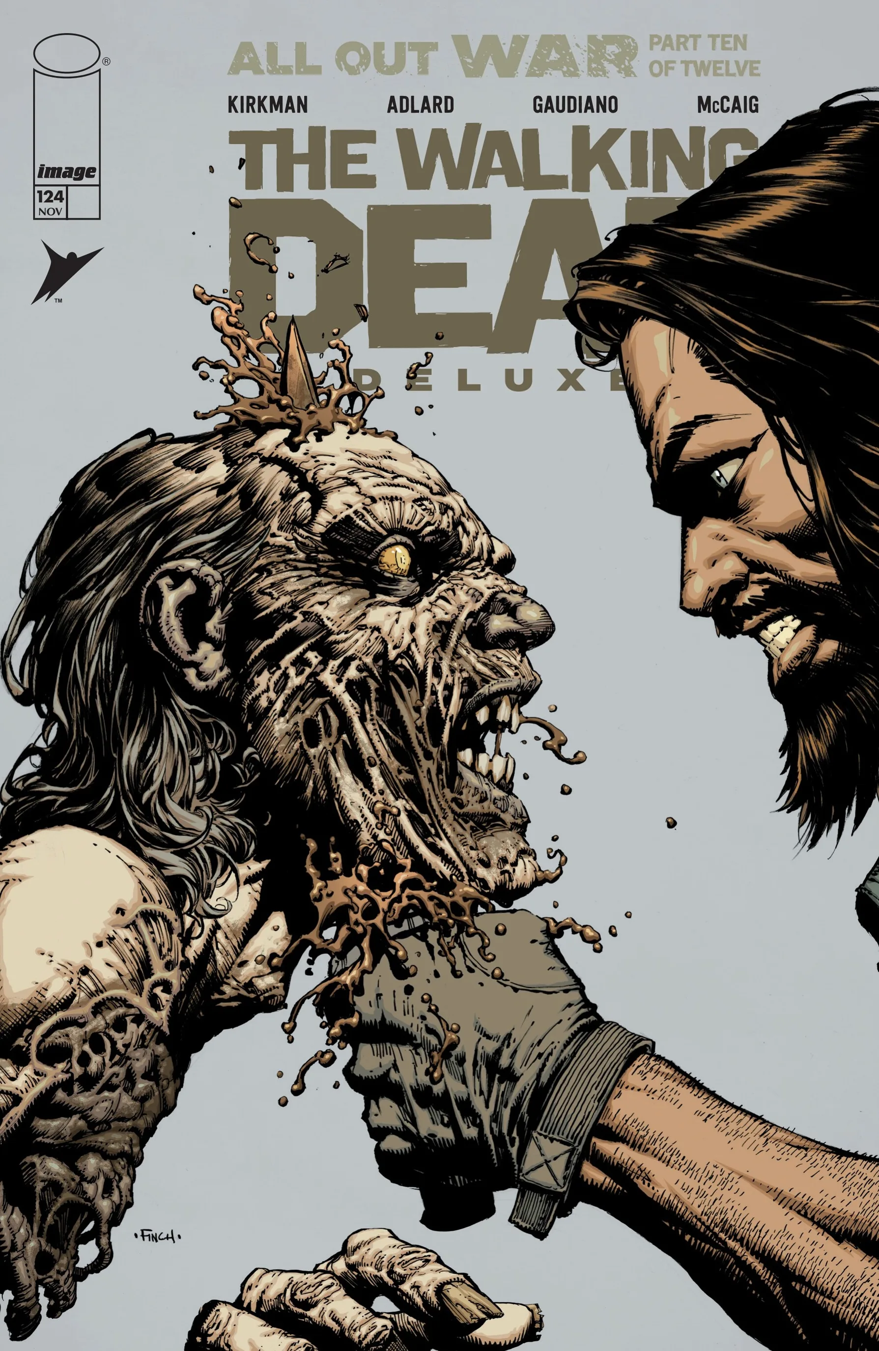 The Walking Dead Deluxe (2020-) #124 cover