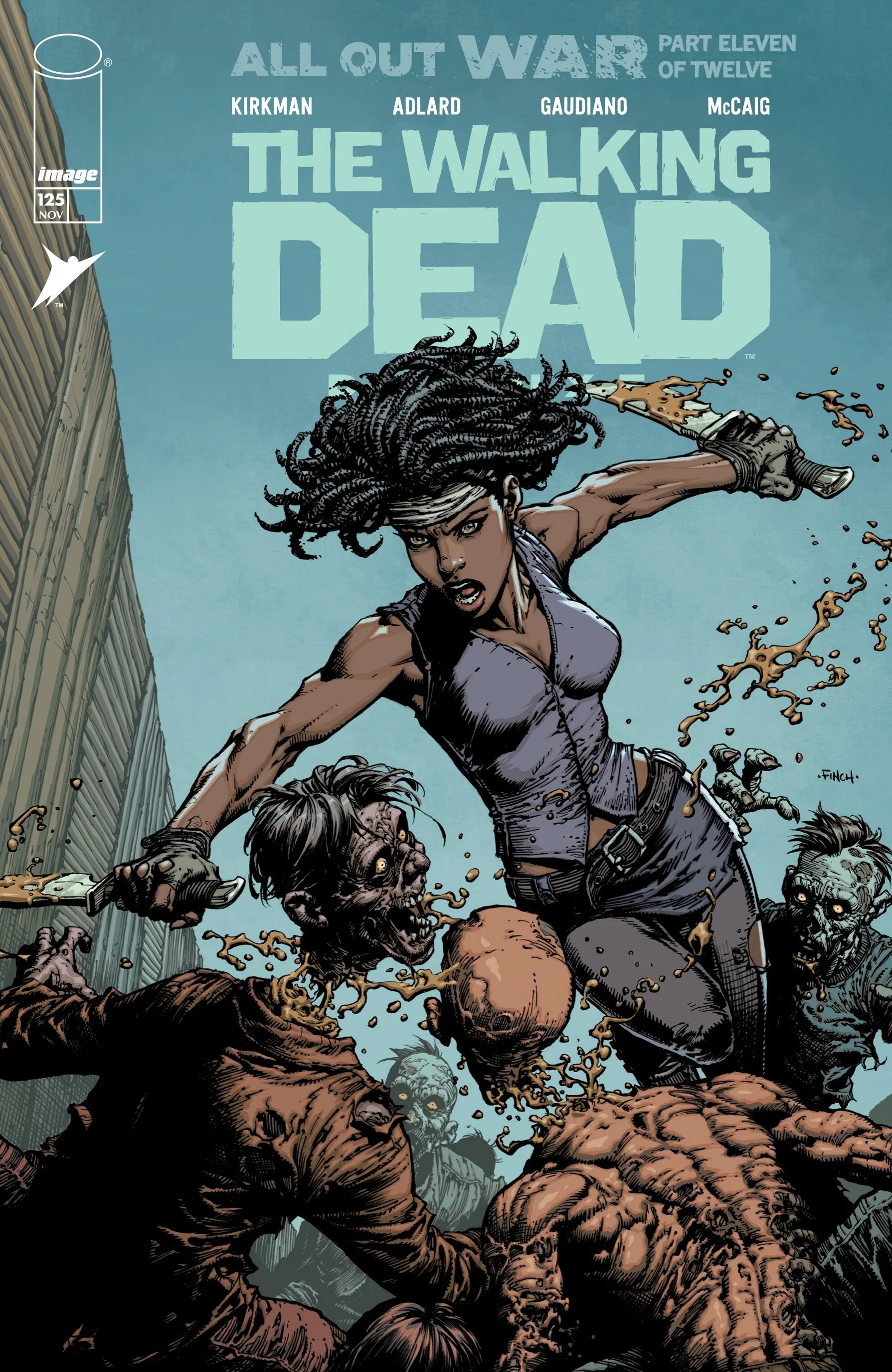 The Walking Dead Deluxe (2020-) #125 cover