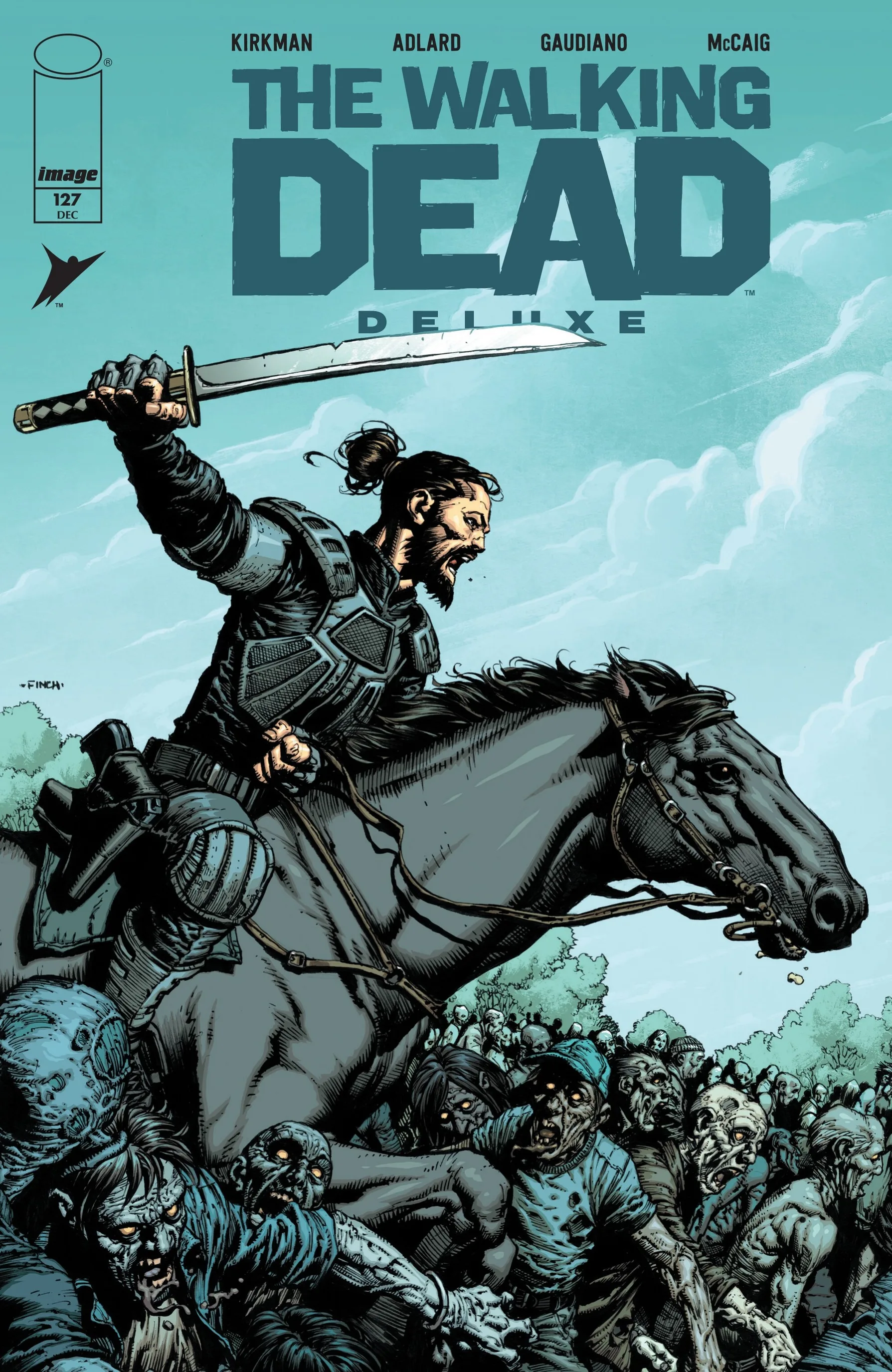 The Walking Dead Deluxe (2020-) #127 cover