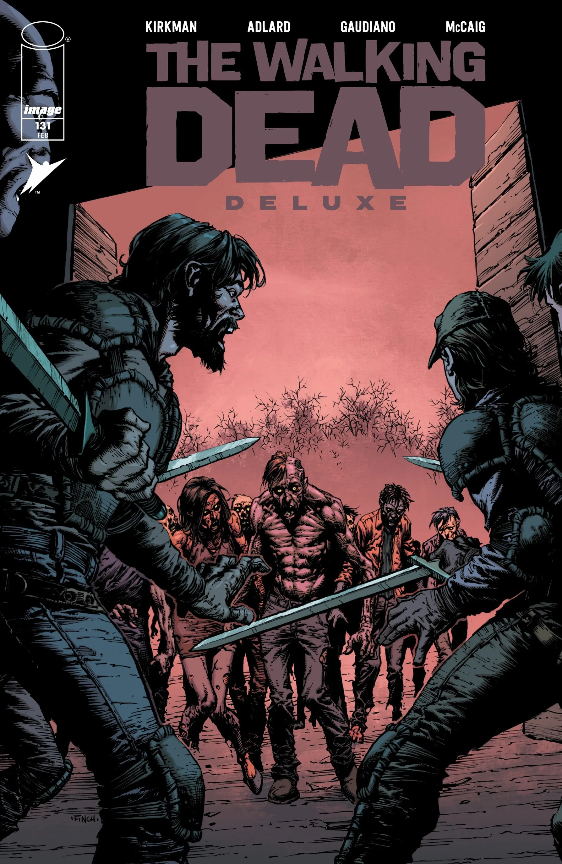 The Walking Dead Deluxe (2020-) #131 cover