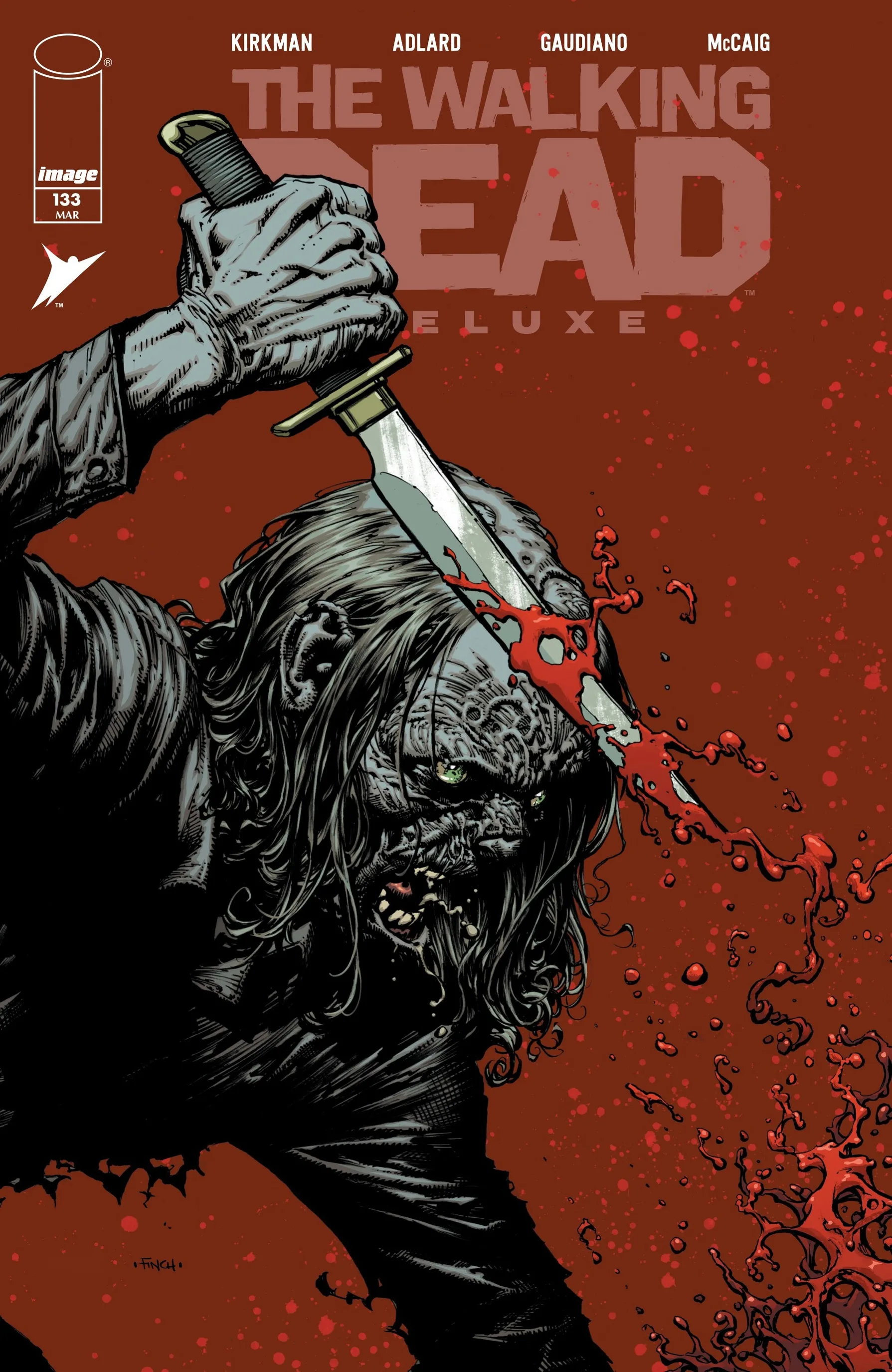The Walking Dead Deluxe (2020-) #133 cover