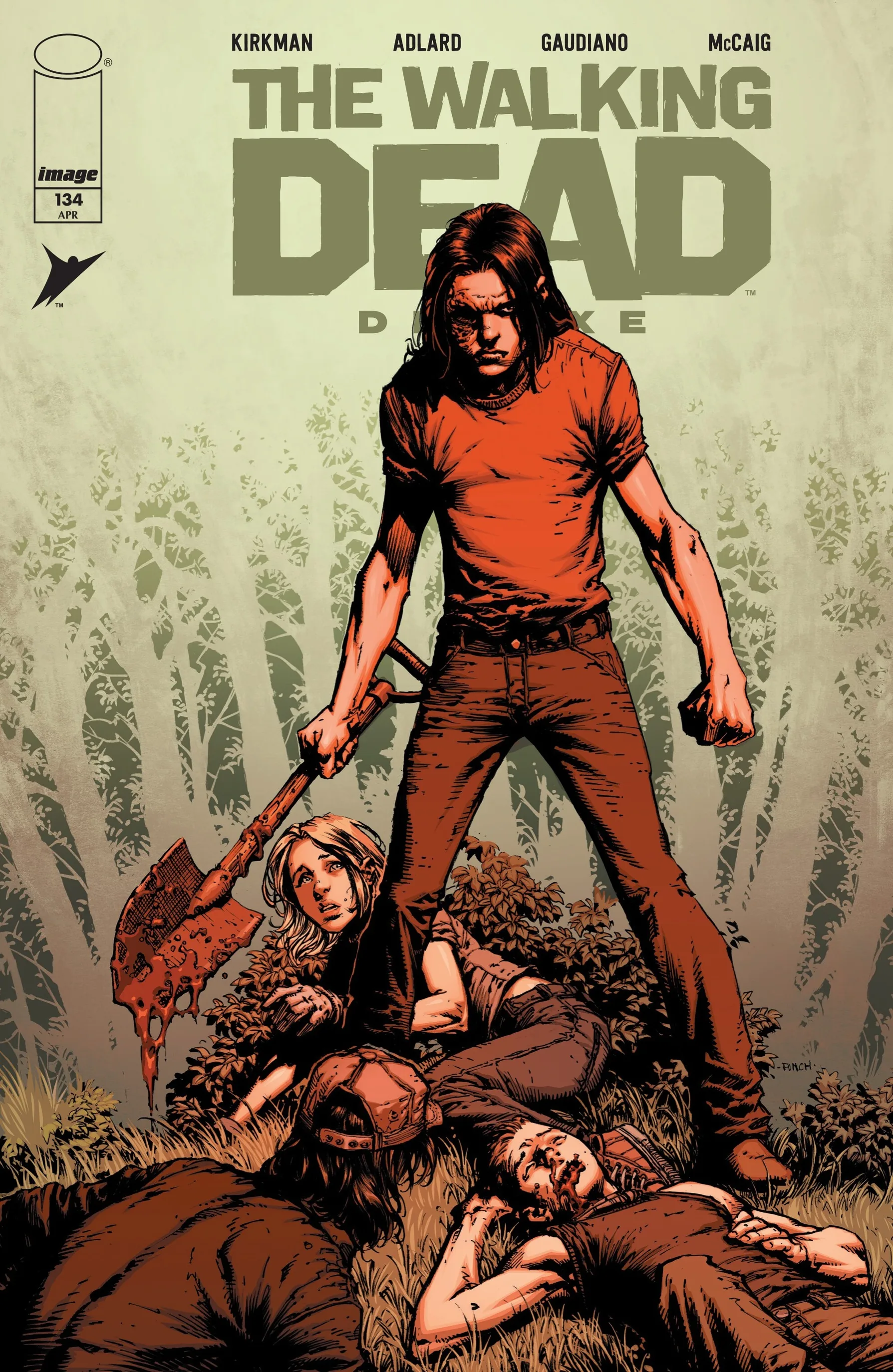 The Walking Dead Deluxe (2020-) #134 cover