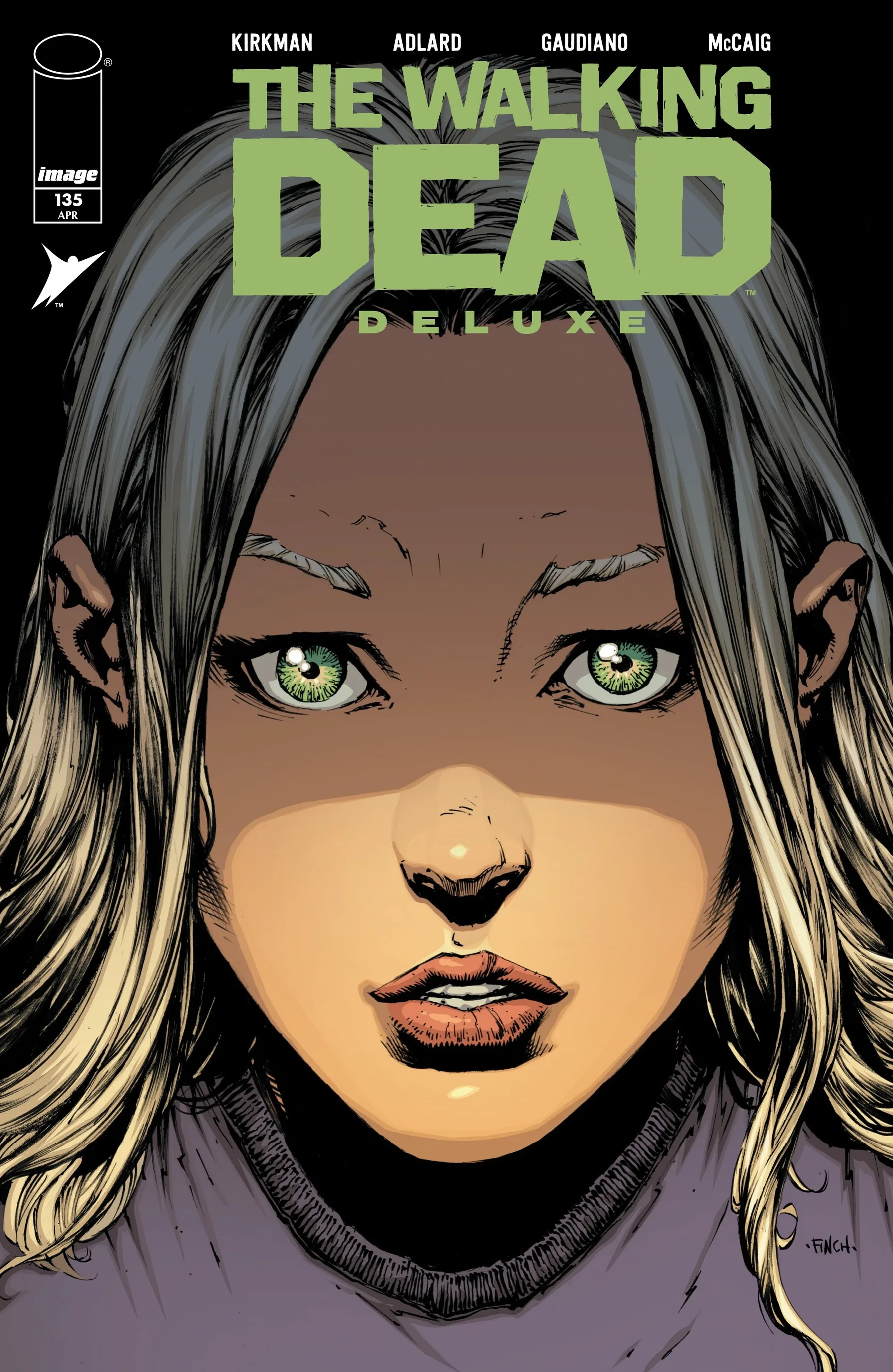 The Walking Dead Deluxe (2020-) #135 cover