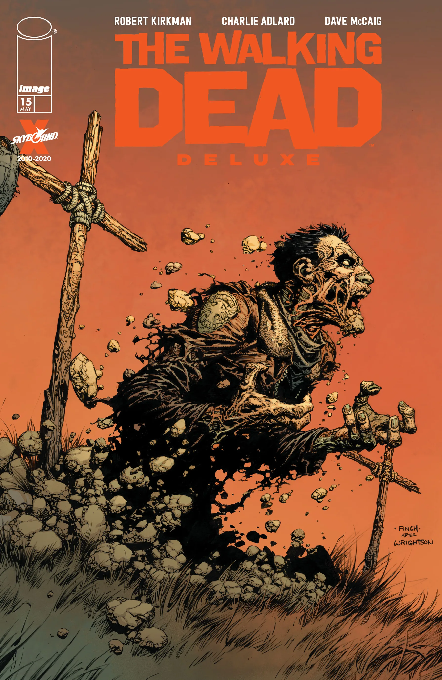 The Walking Dead Deluxe (2020-) #15 cover