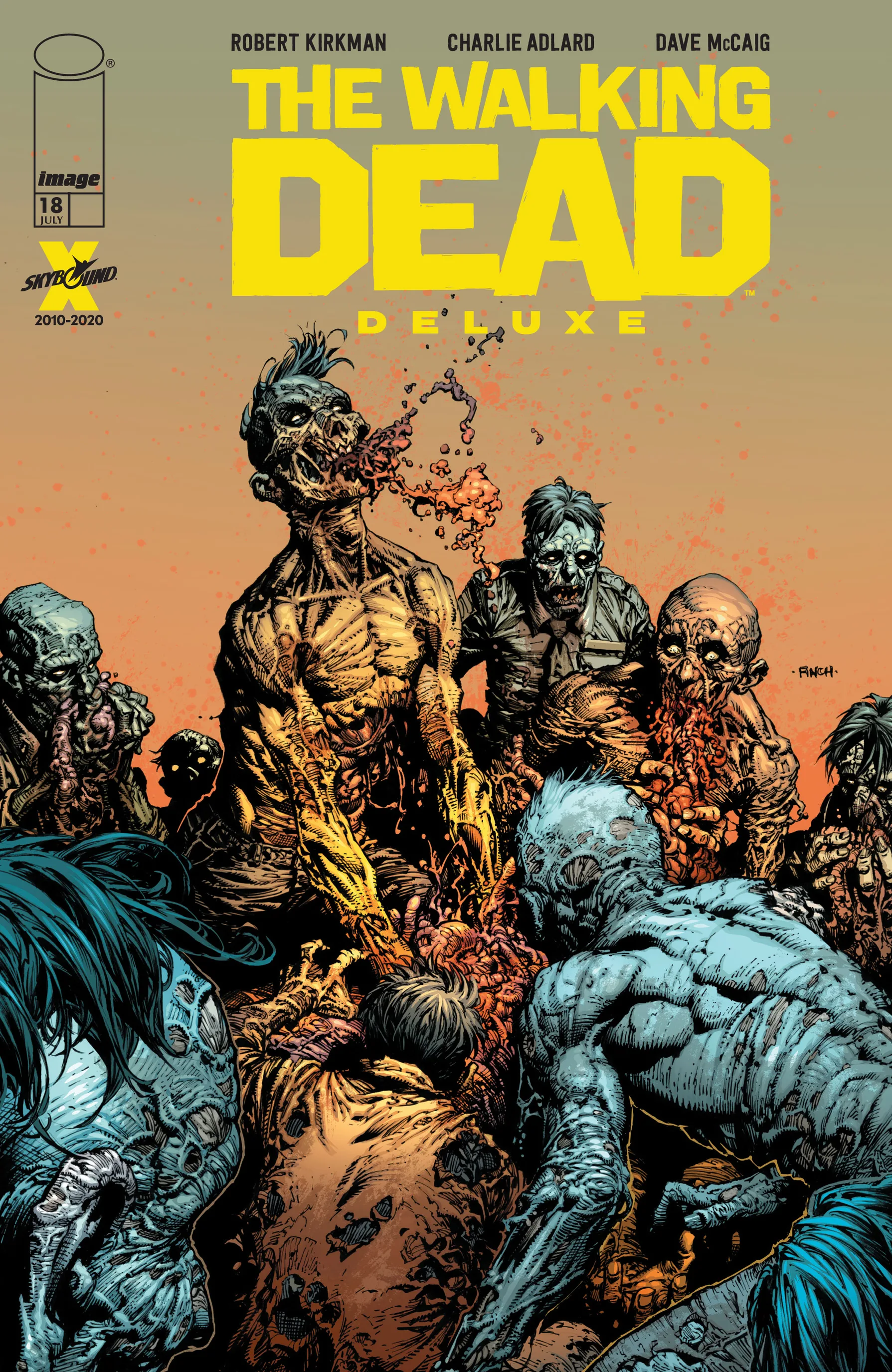 The Walking Dead Deluxe (2020-) #18 cover
