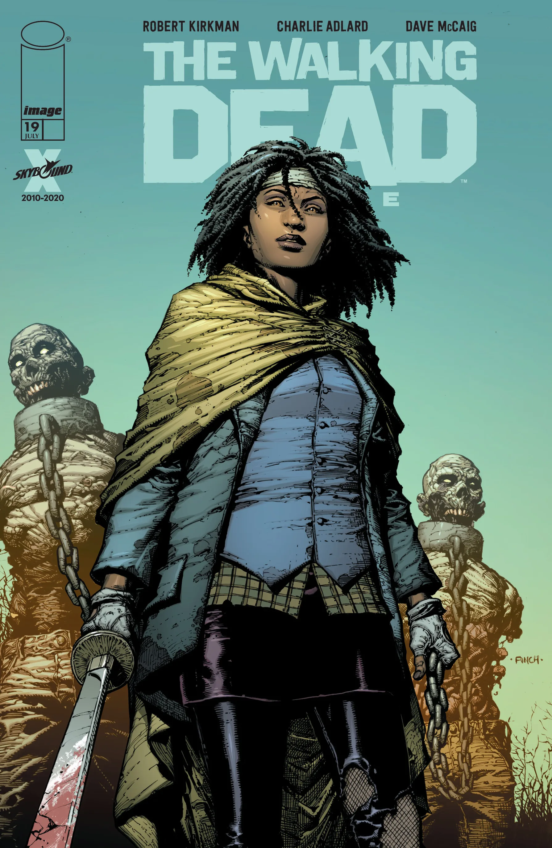 The Walking Dead Deluxe (2020-) #19 cover