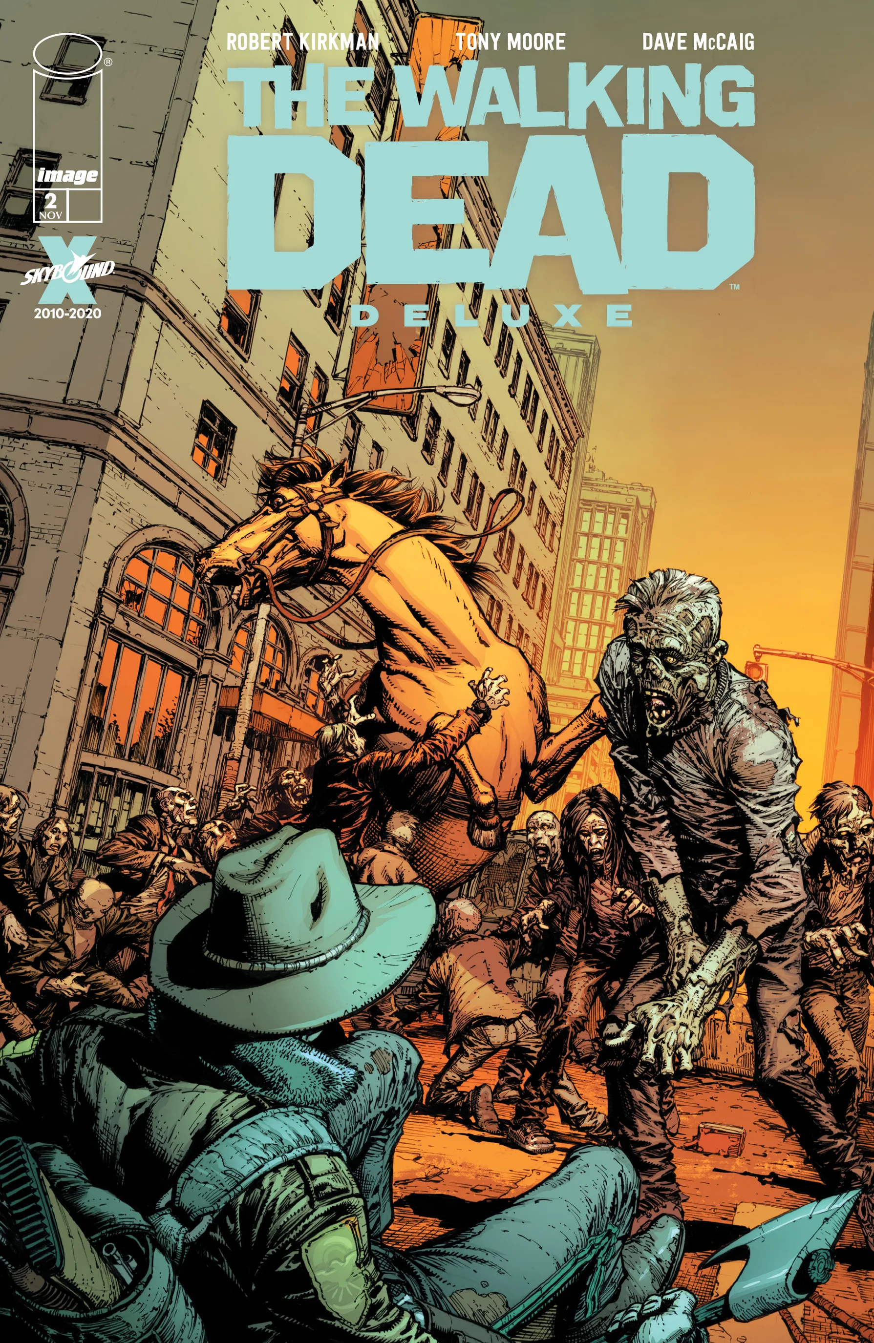 The Walking Dead Deluxe (2020-) #2 cover