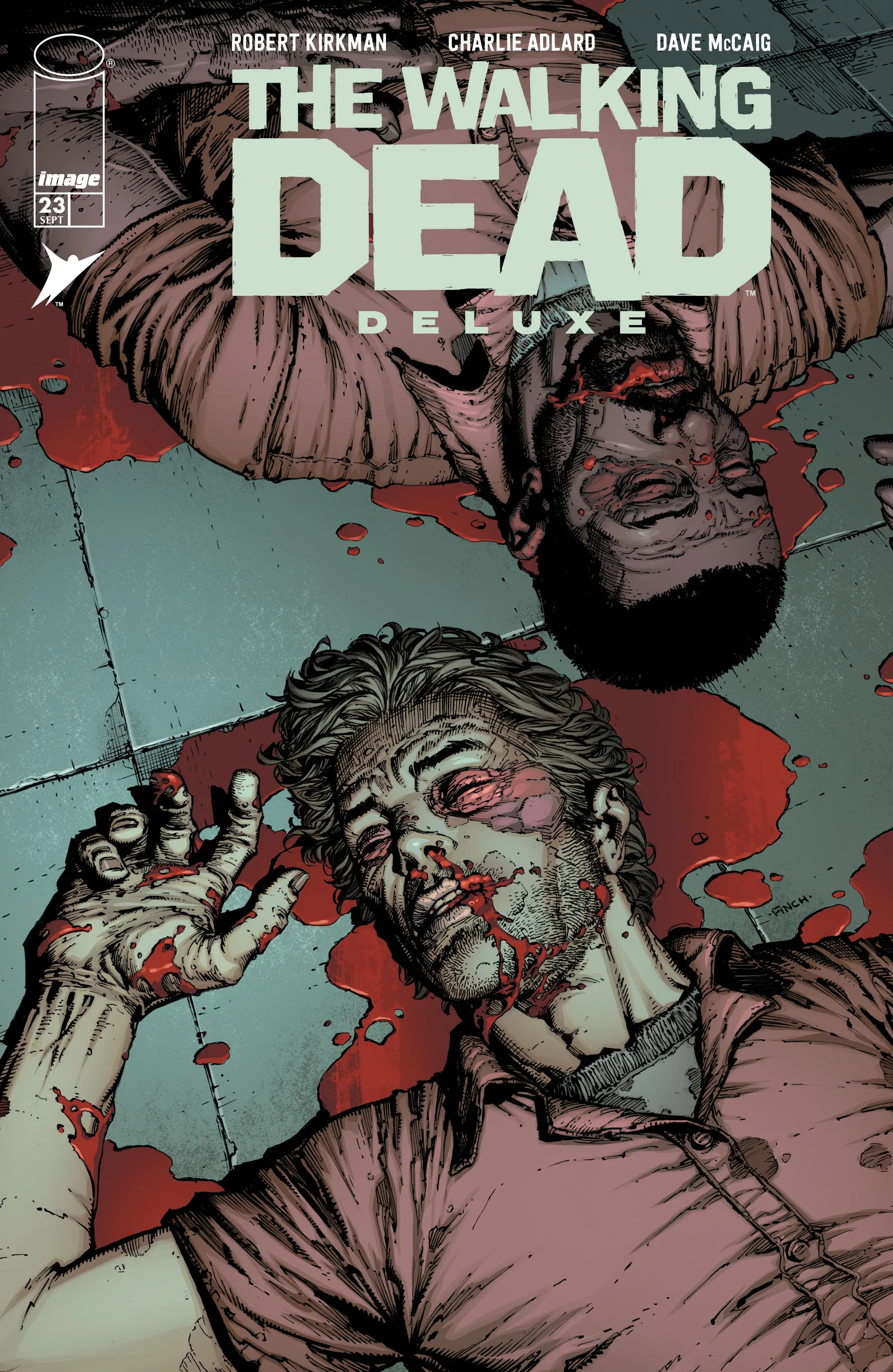The Walking Dead Deluxe (2020-) #23 cover